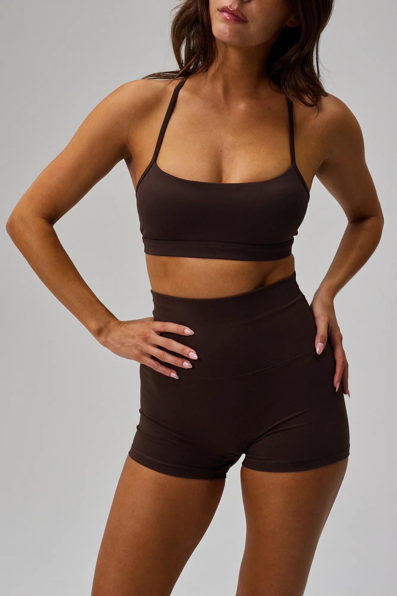 Active Bra - Pecan Brown - Image 9