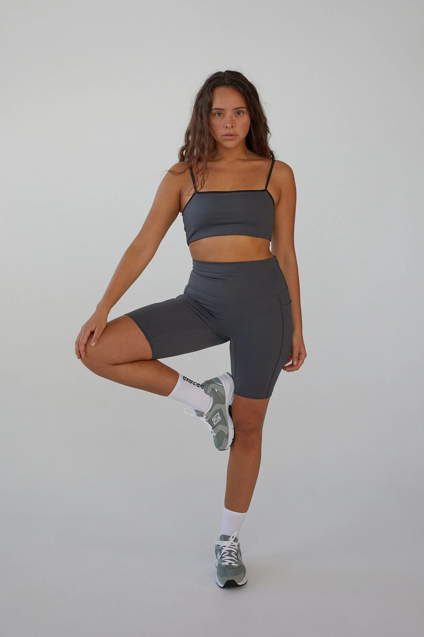 Active Pixi Bra - Slate Grey - Image 10