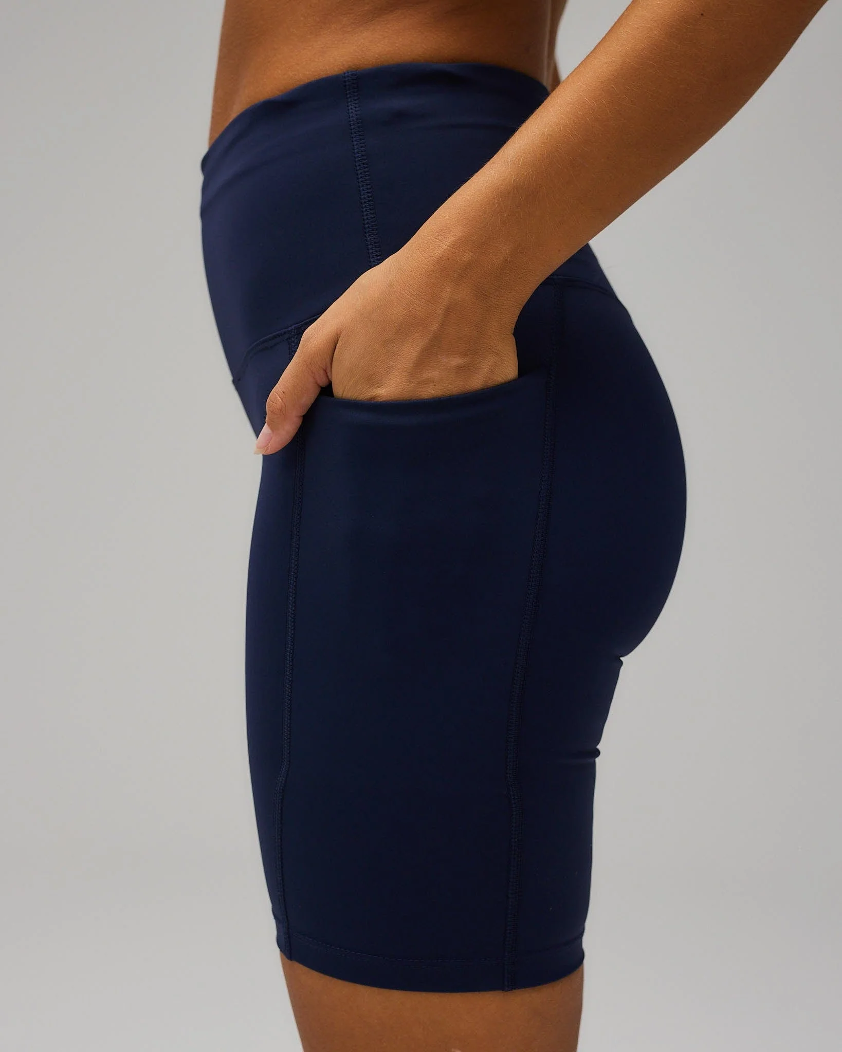 Active Pocket Shorts - Navy - Image 3