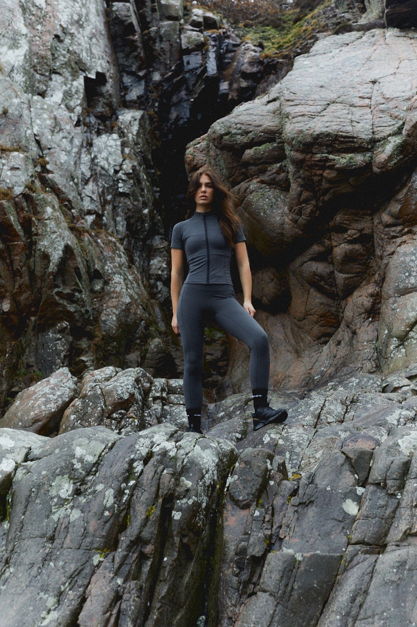 Active Pocket Tights - Slate Grey - Image 4