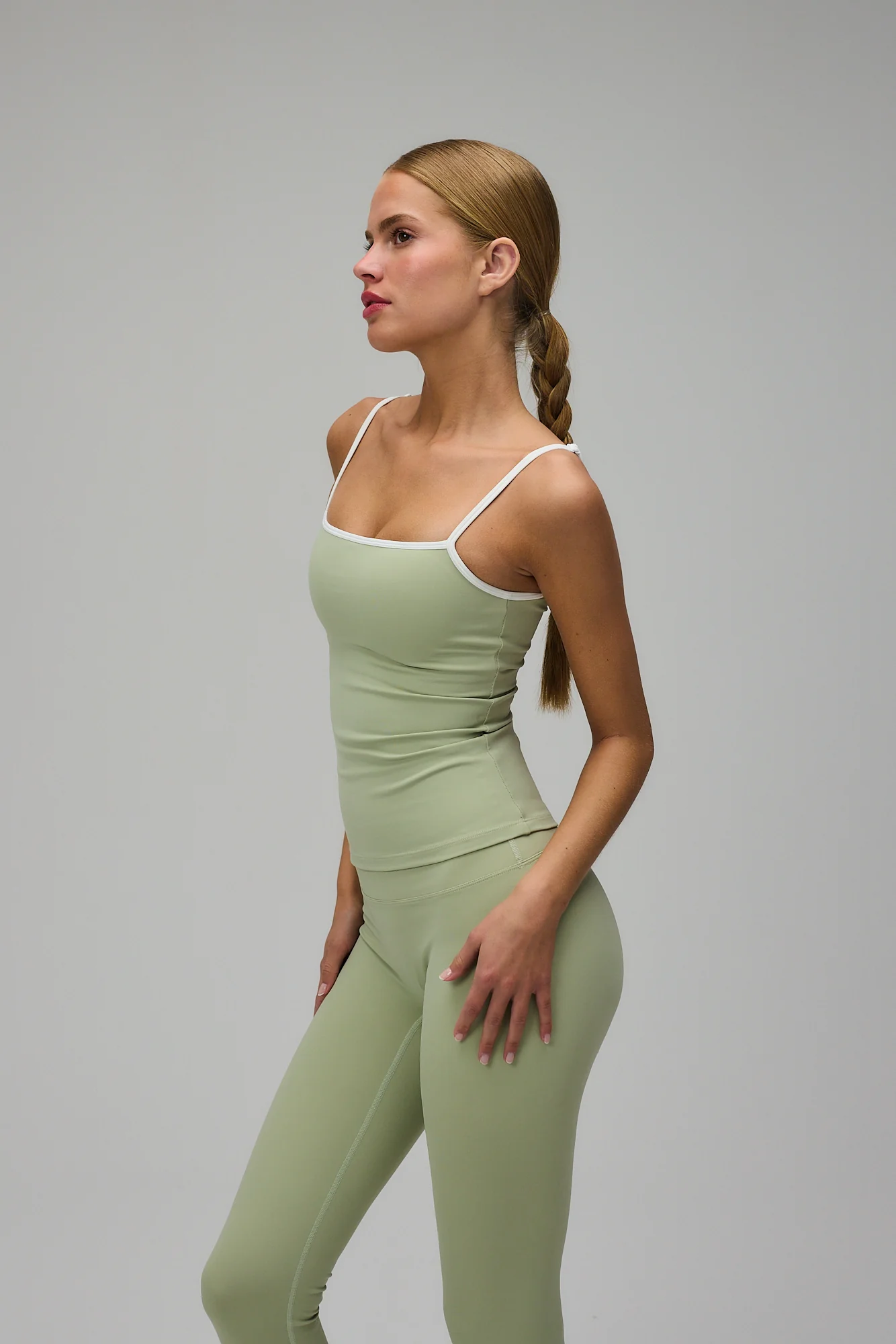 Active Tank Top - Dusty Green - Image 7