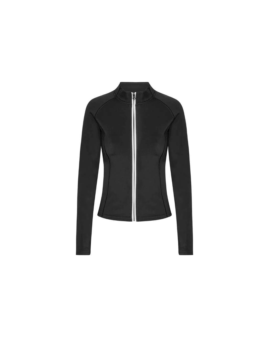 Active Zip Blouse - Black - Image 6