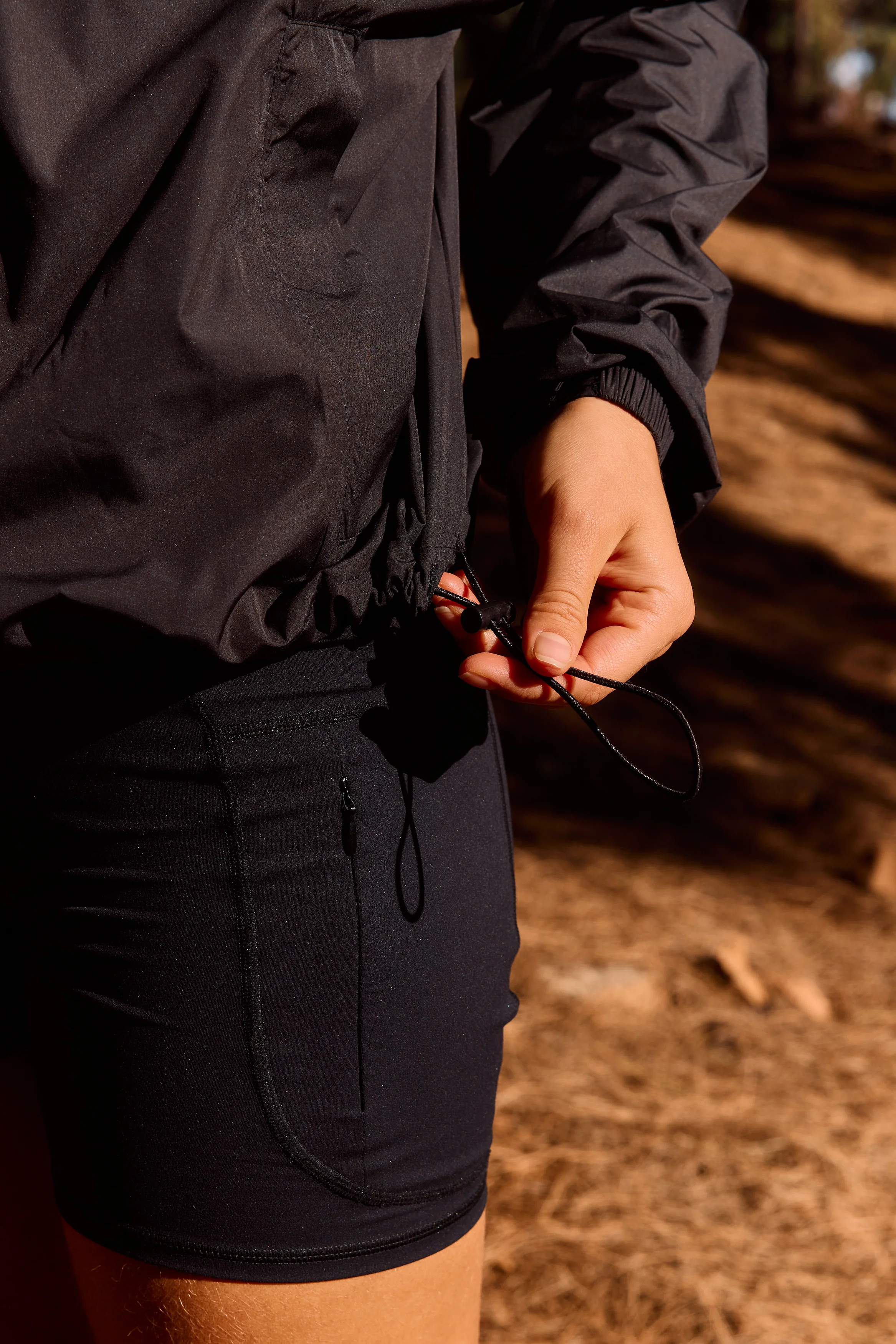 Aero Zip Jacket - Black - Image 9