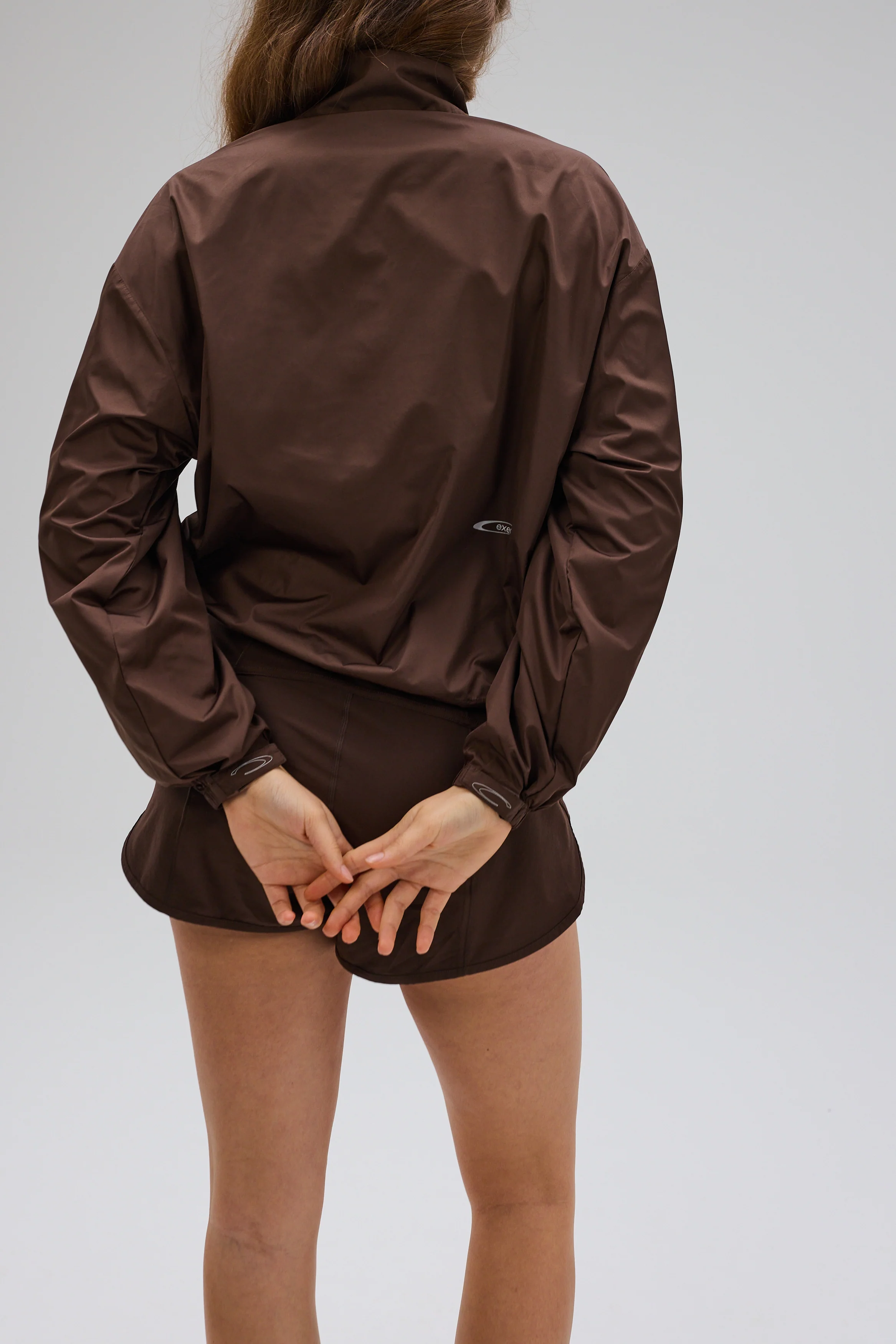 Aero Zip Jacket - Pecan Brown - Image 12