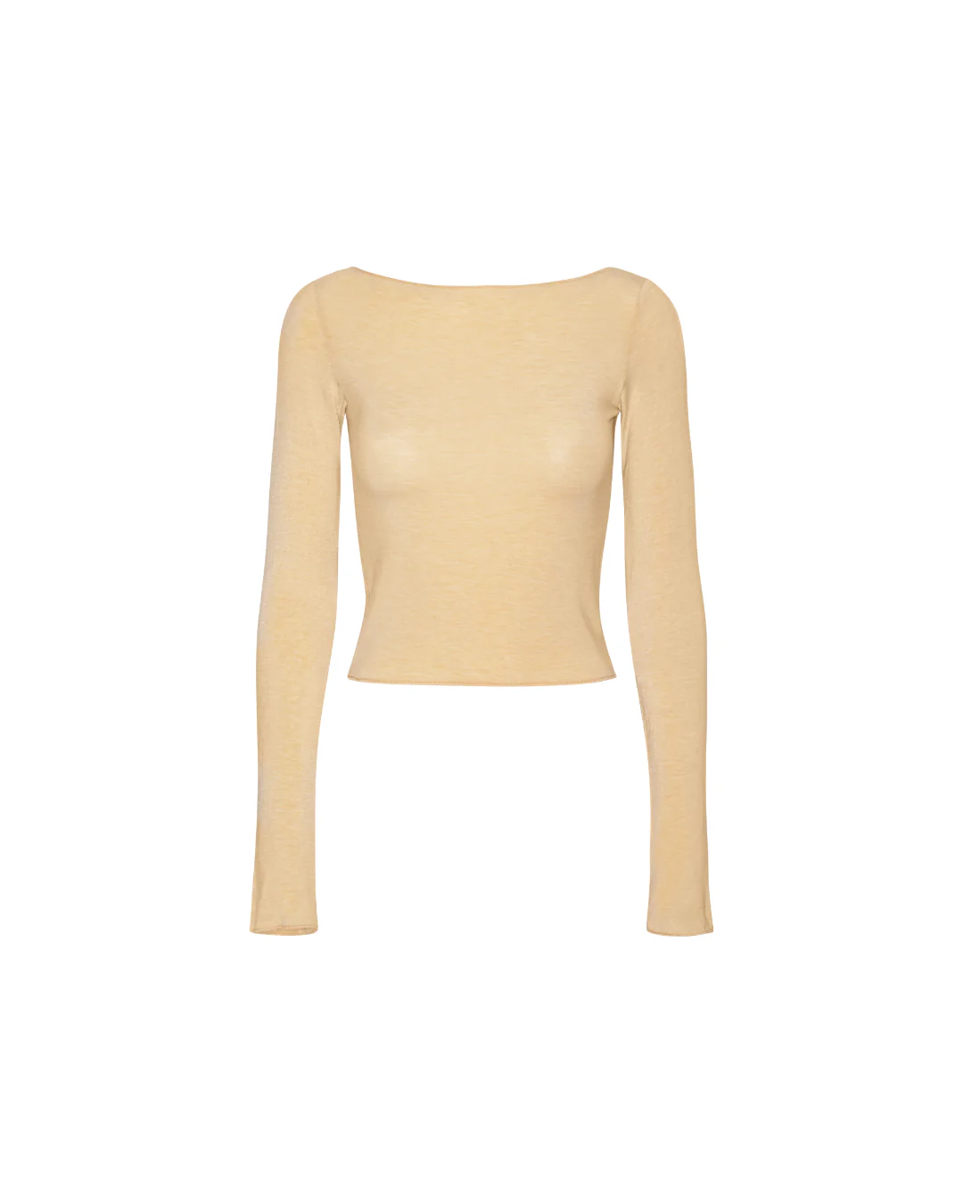 Ballet Long Sleeve Blouse - Beige - Image 5