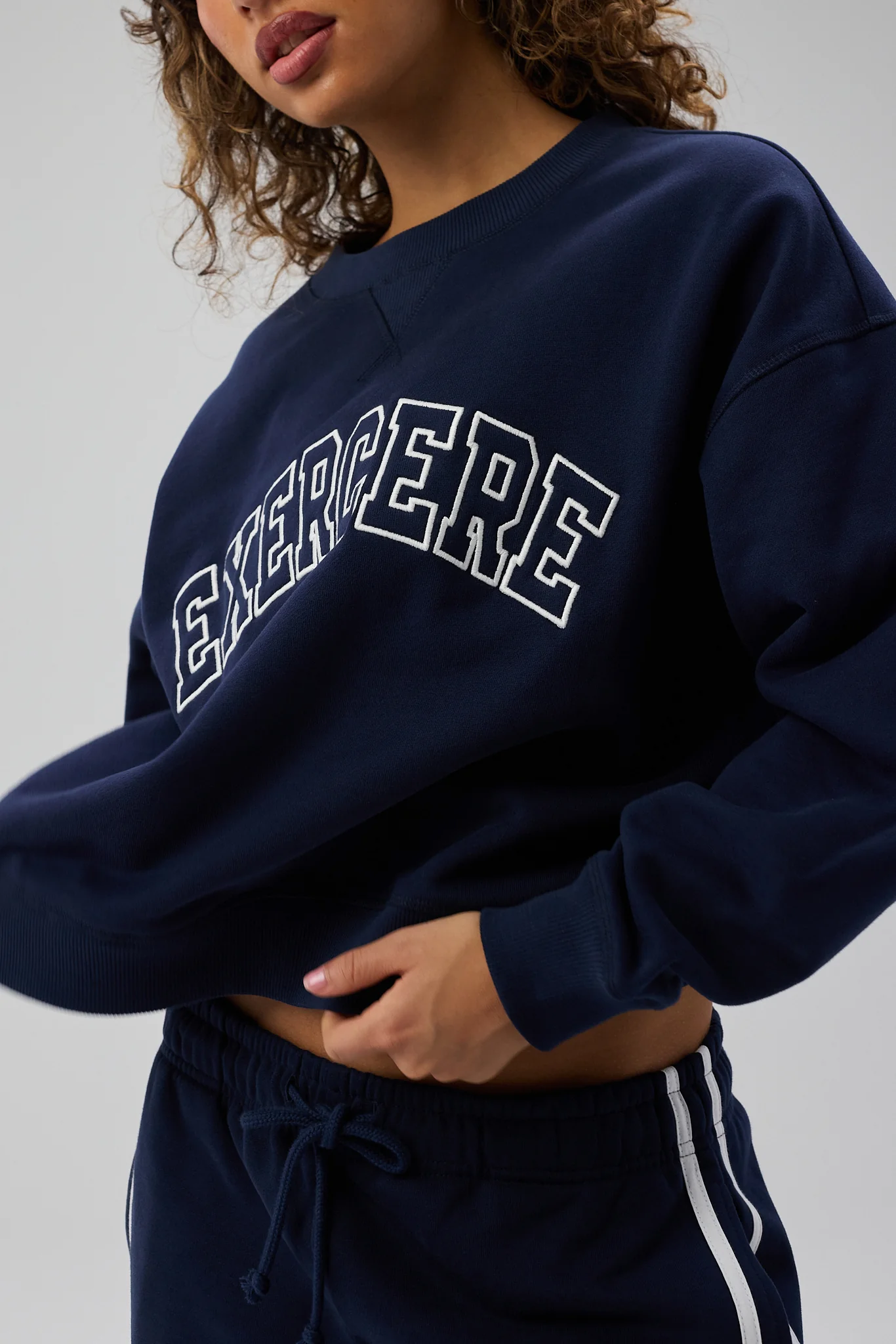 Bold Exercere Crewneck - Navy - Image 4