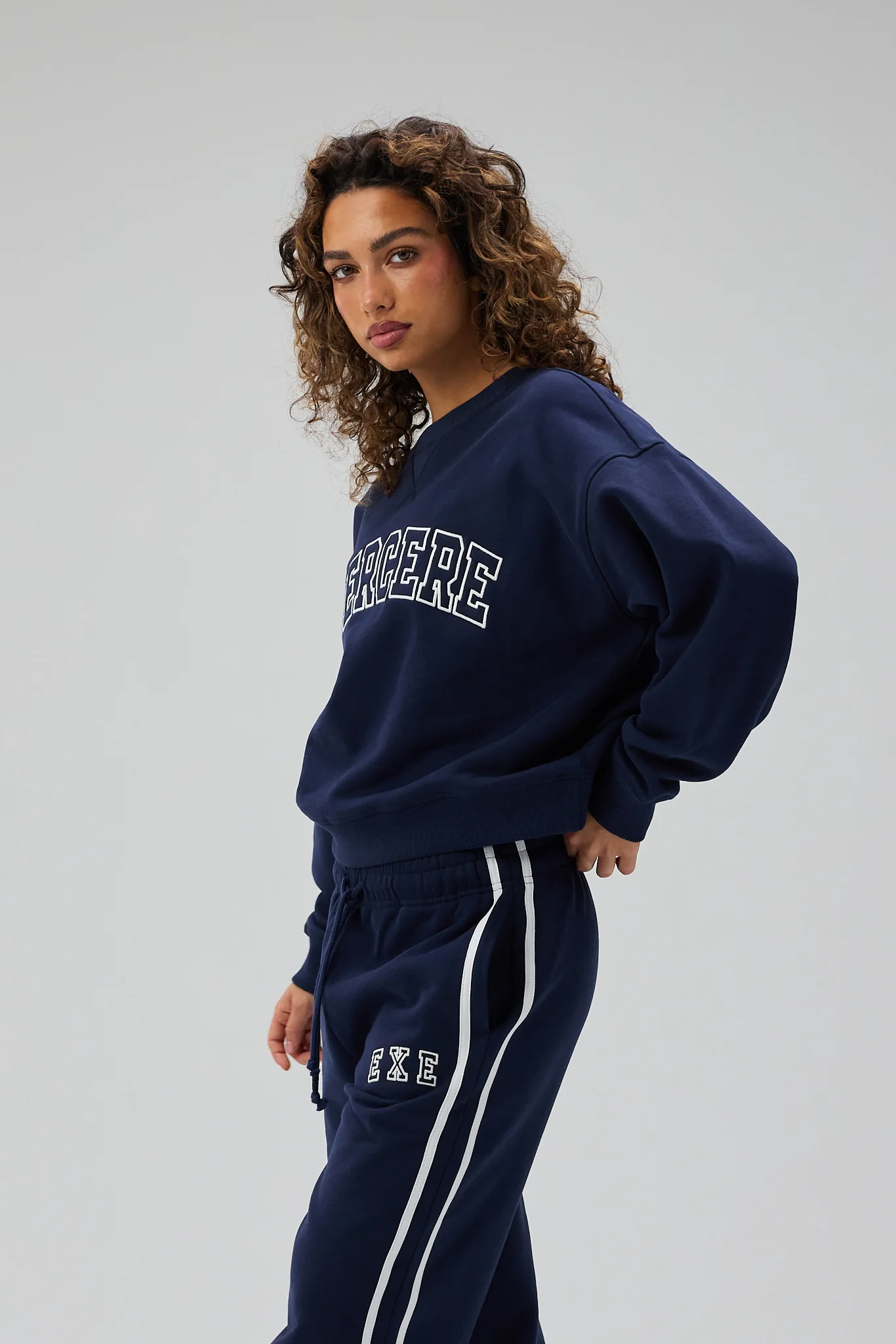 Bold Exercere Crewneck - Navy - Image 6
