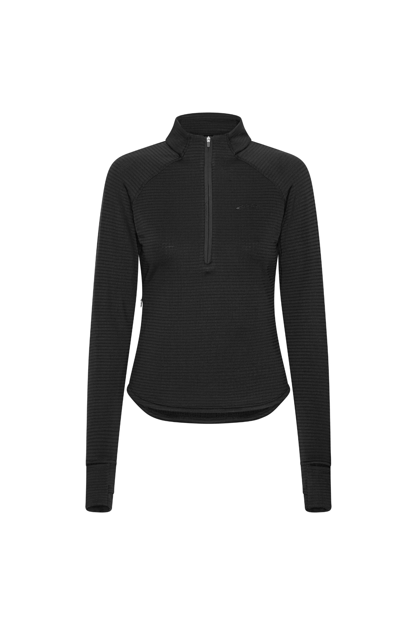 Core Half Zip Long Sleeve - Black - Image 5