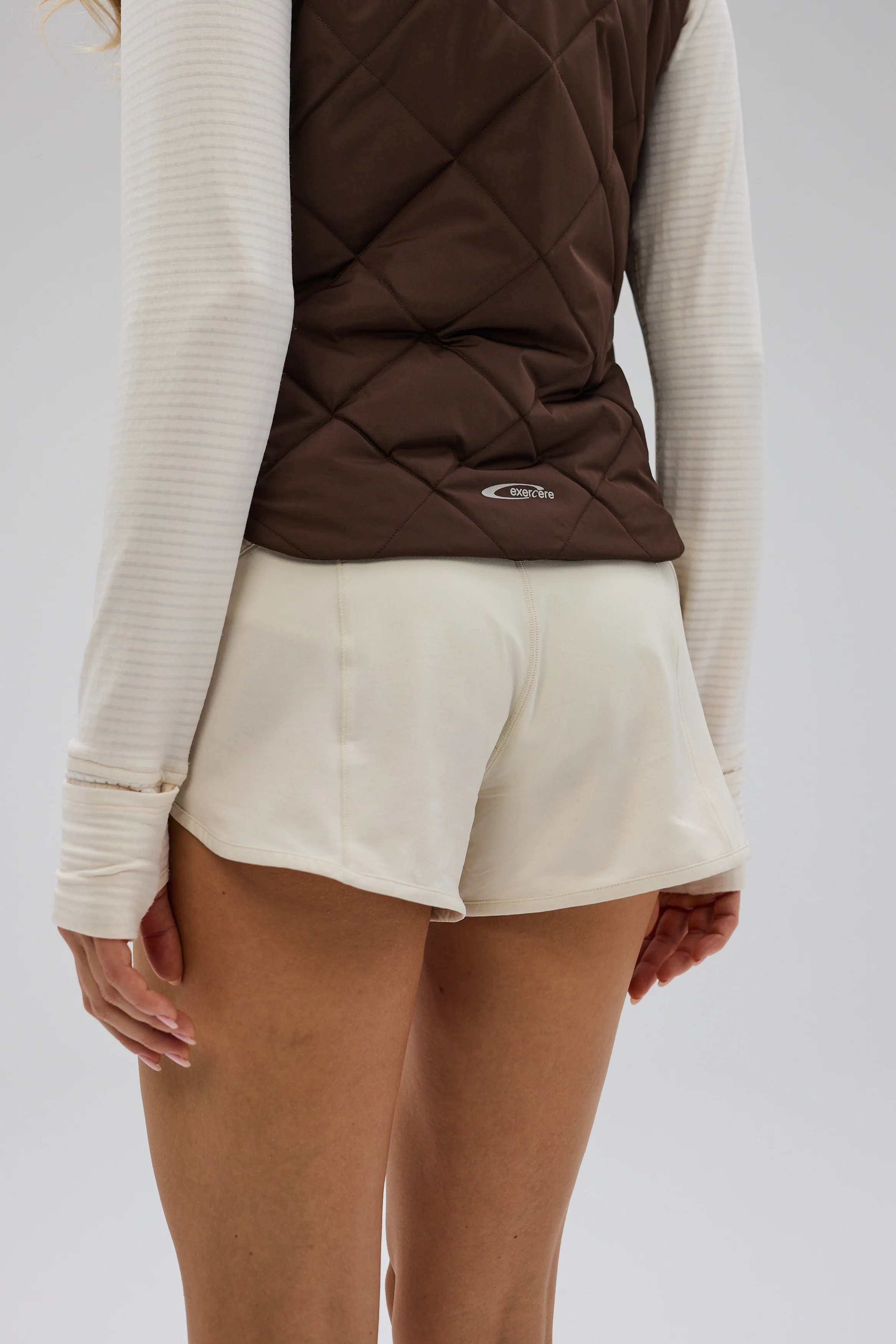 Core Quilted Vest - Pecan Brown - Image 4