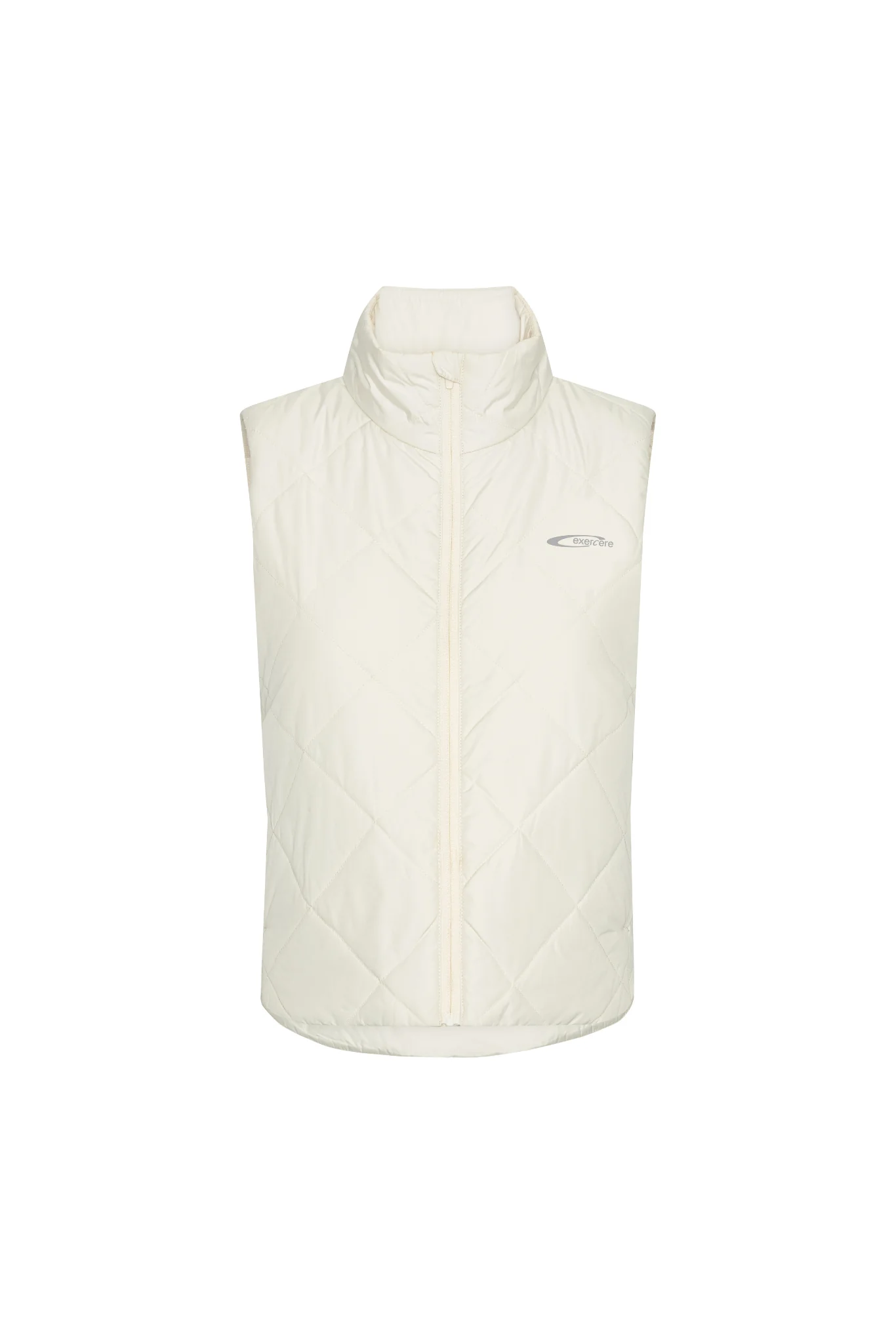 Core Quilted Vest - Light Beige - Image 6