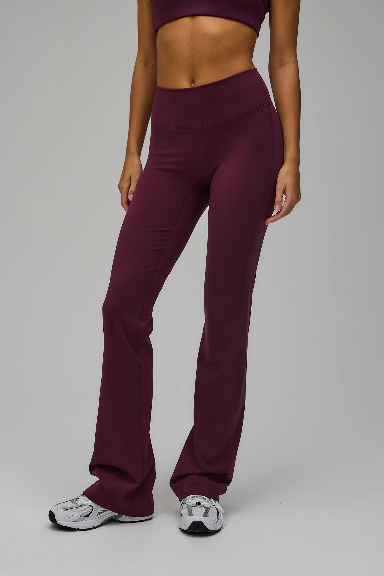 Flare Pants - Deep Plum - Image 4