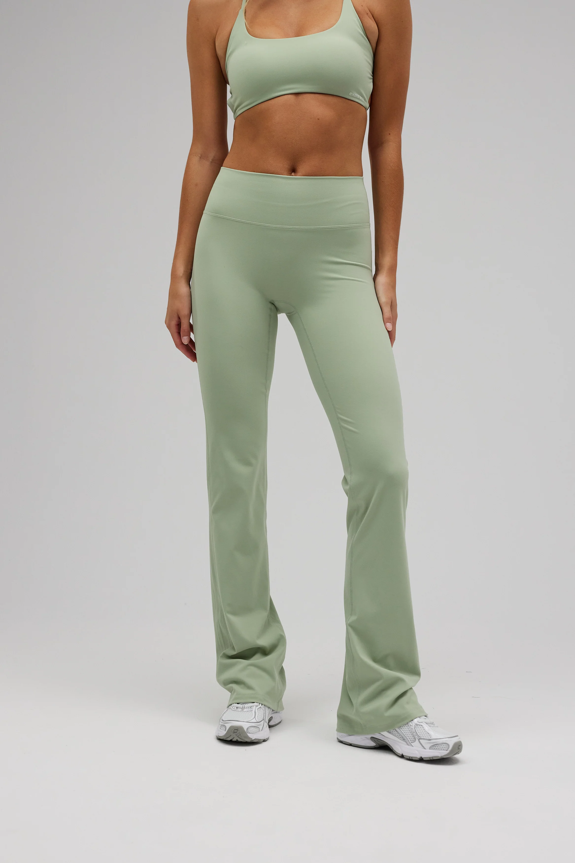 Flare Pants - Dusty Green - Image 3