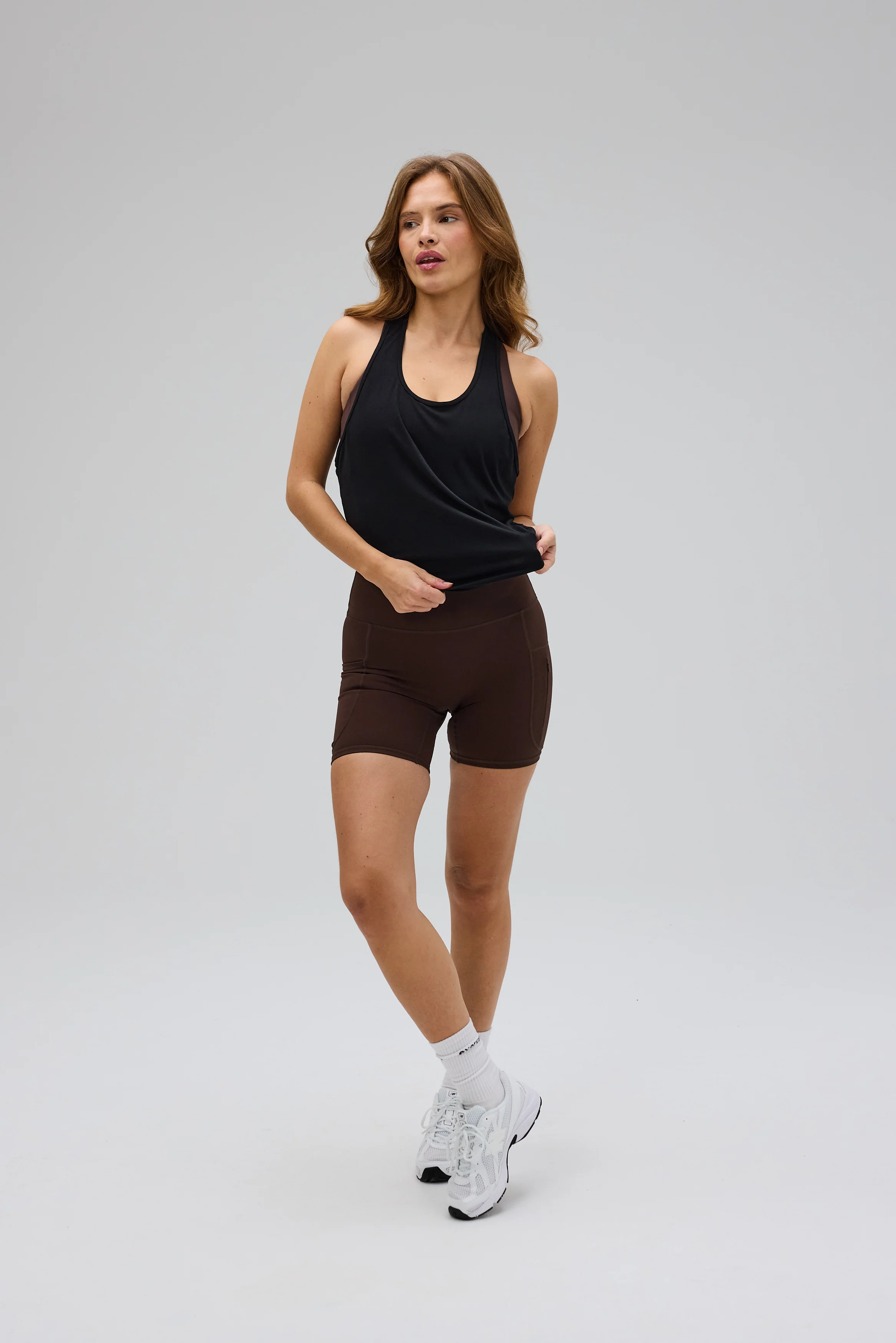 Flow Racer Tank Top - Black - Image 6