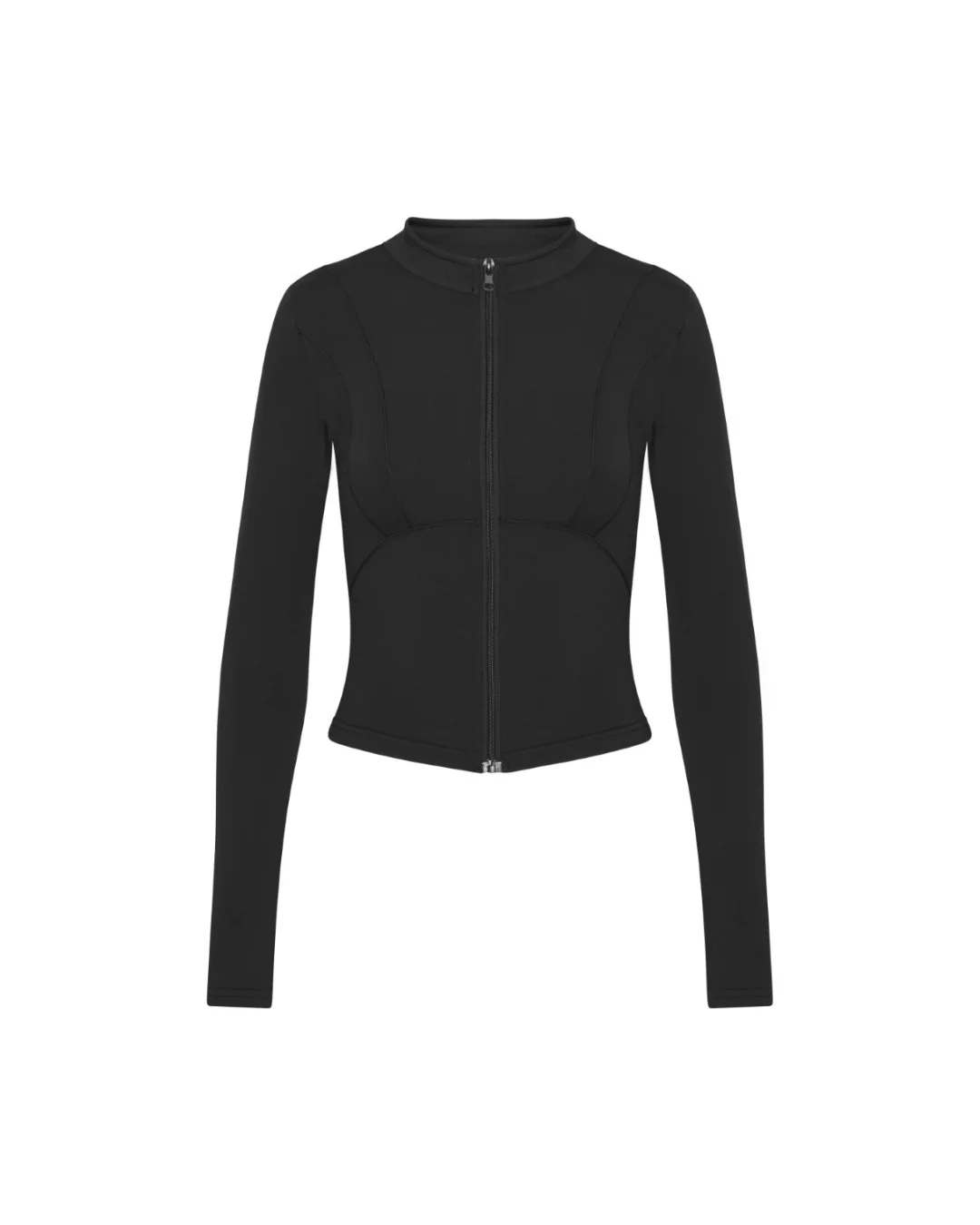 Hyper Zip Blouse - Black - Image 5