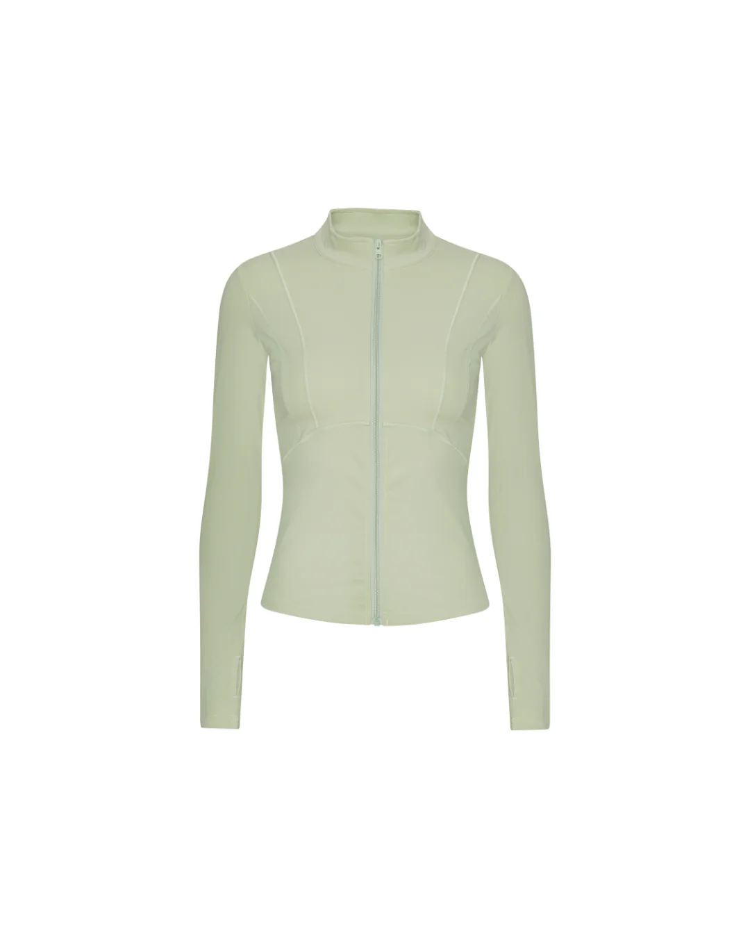 Hyper Zip Blouse - Dusty Green - Image 3