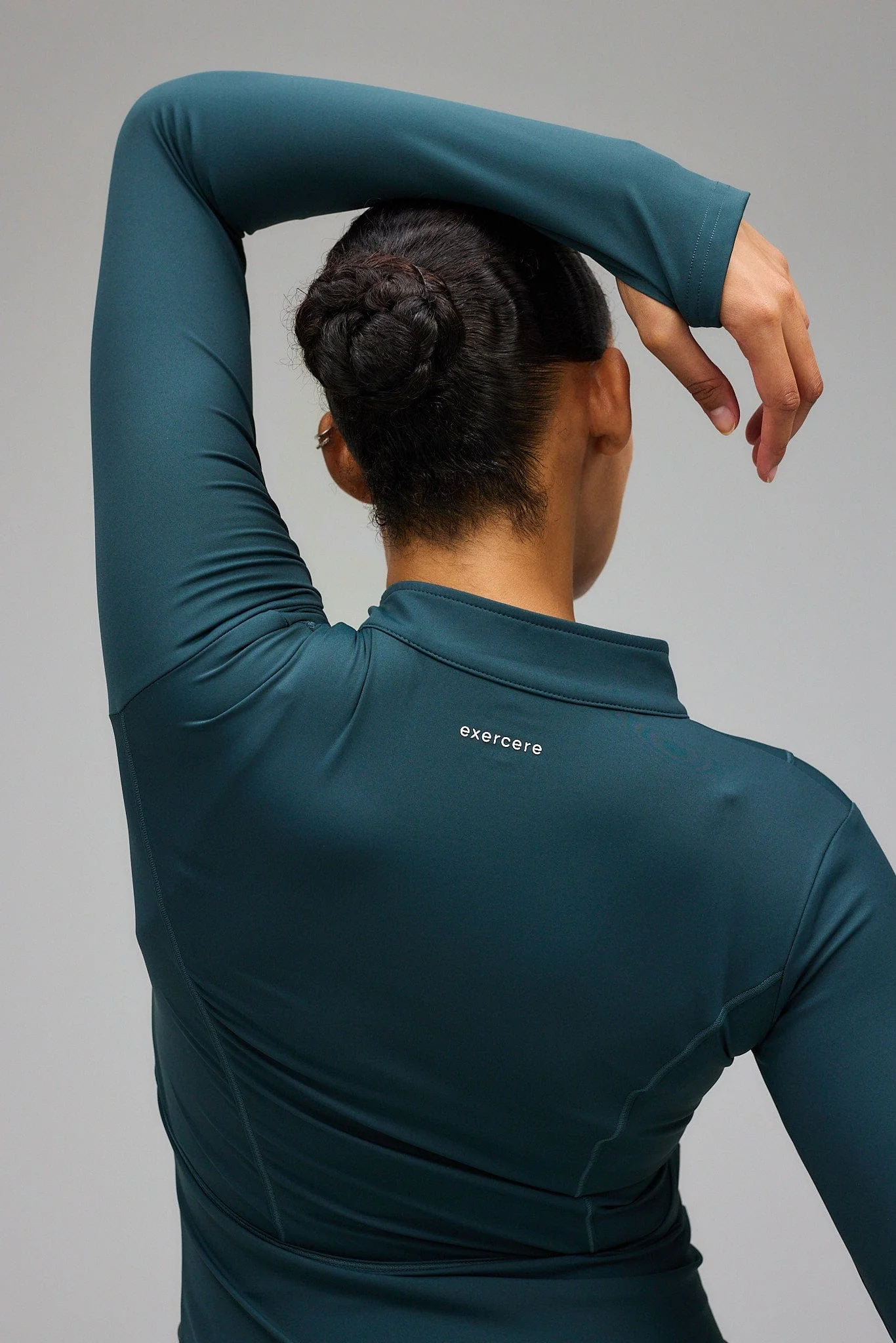 Hyper Zip Blouse - Sea Green - Image 3