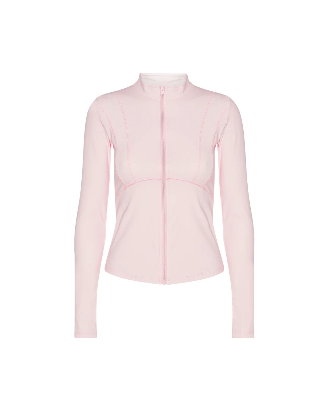 Hyper Zip Blouse - Soft Pink - Image 4