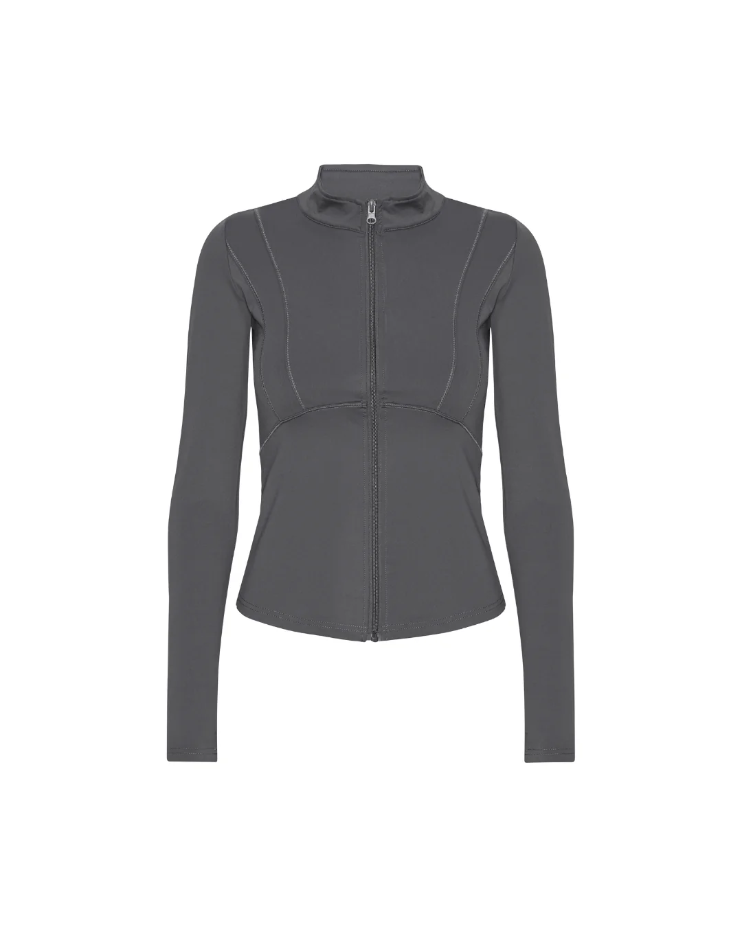 Hyper Zip Blouse - Space Grey - Image 5