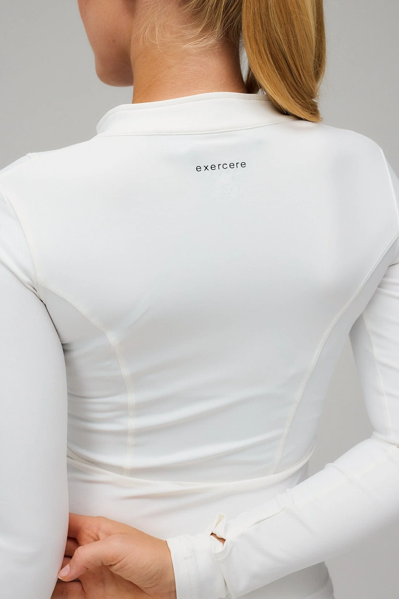 Hyper Zip Blouse - White - Image 3