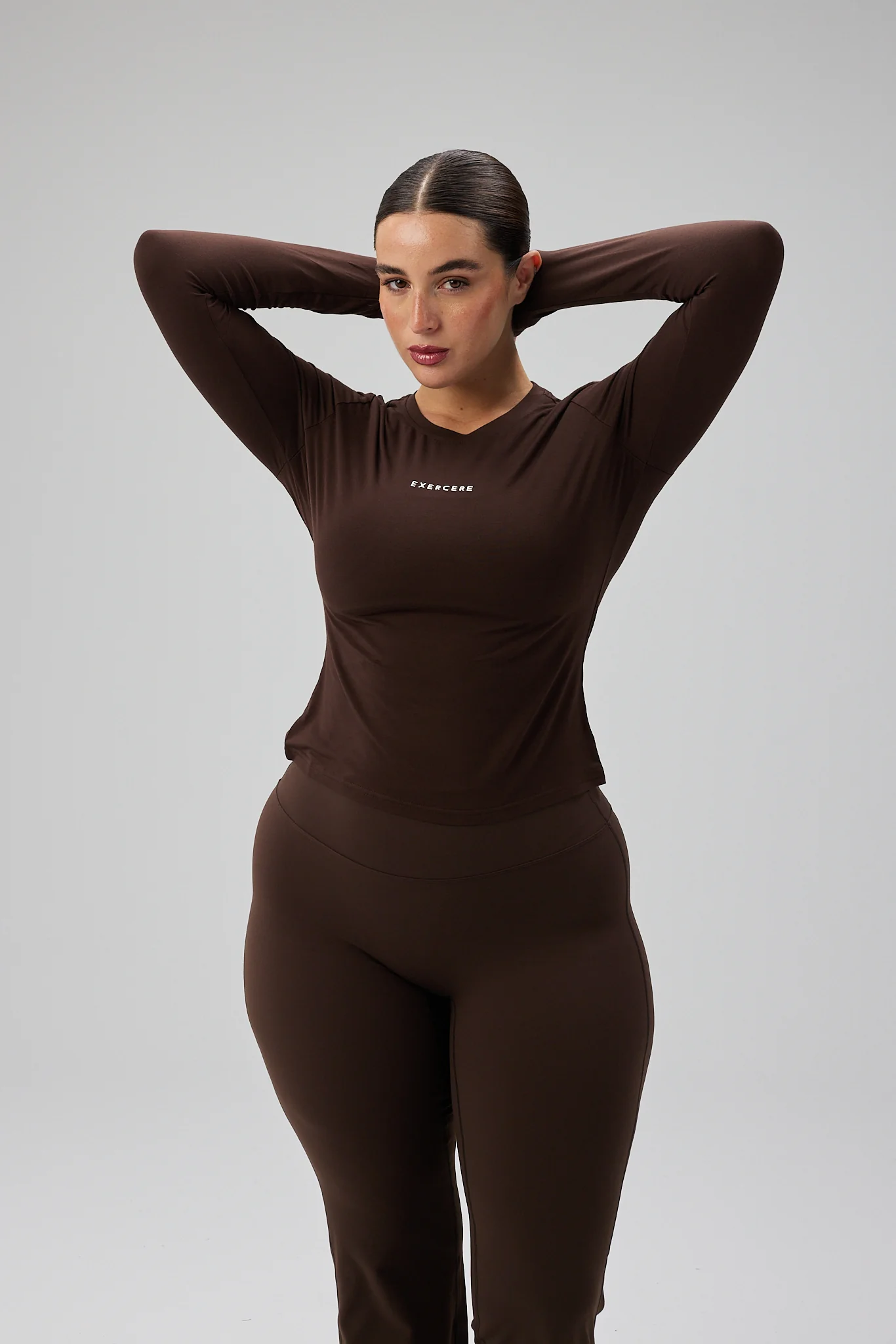 Jersey Long Sleeve - Coffee - Image 3