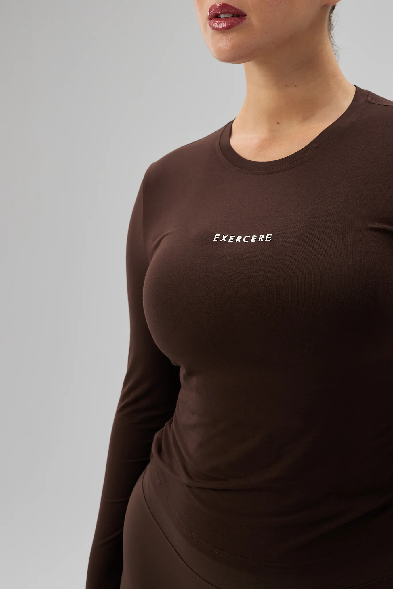 Jersey Long Sleeve - Coffee - Image 5