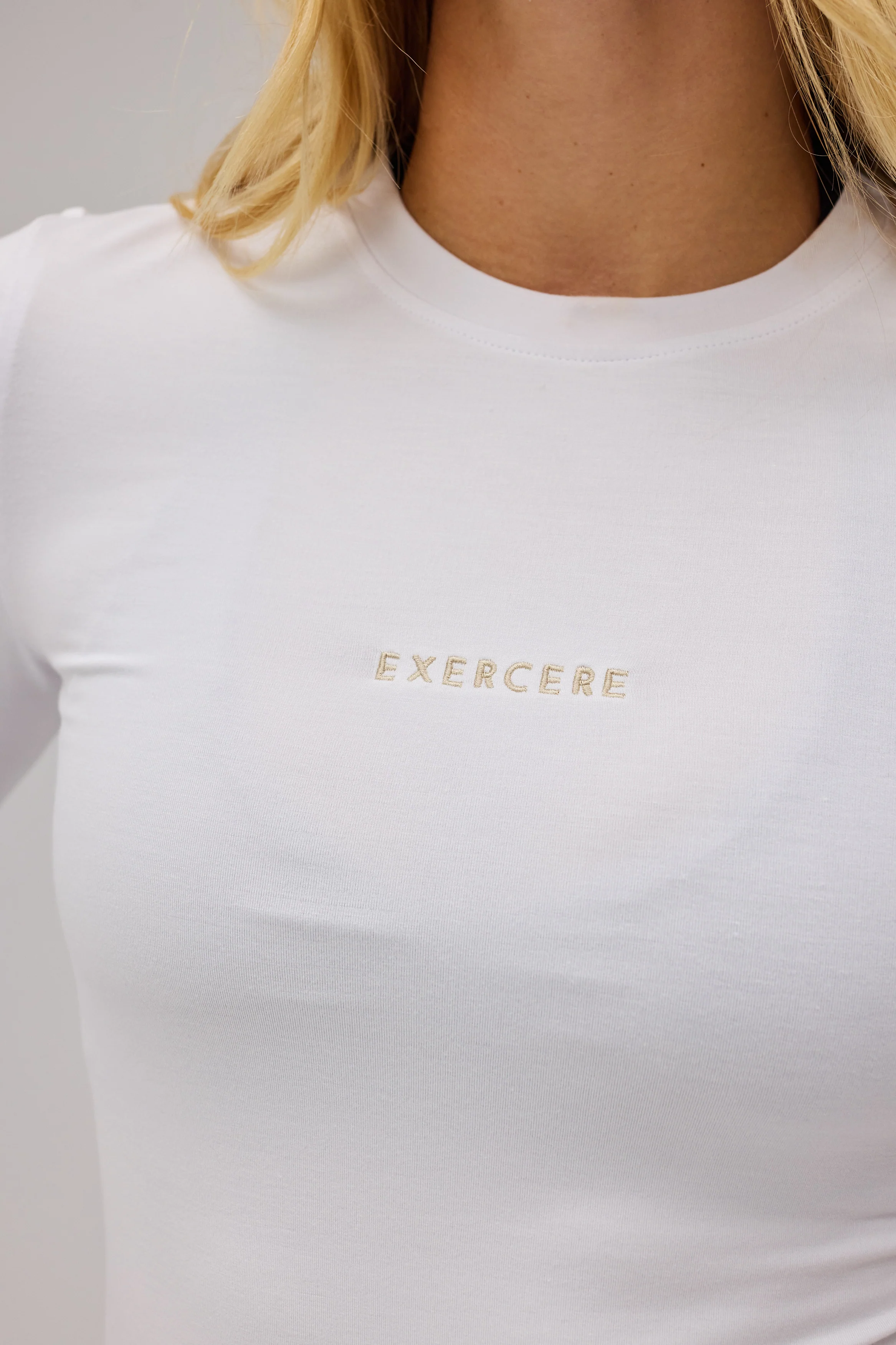 Jersey Long Sleeve - Crystal White - Image 4