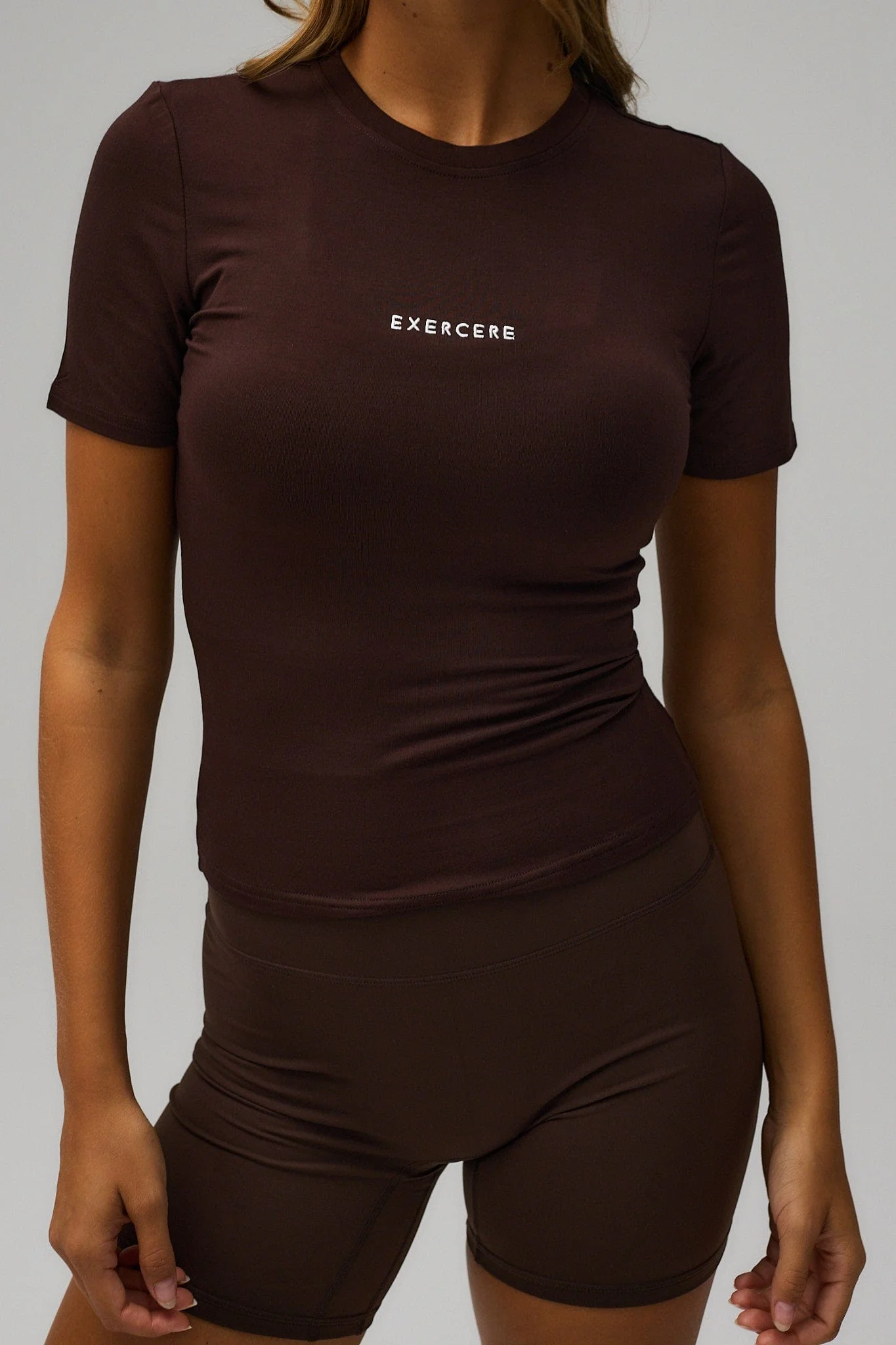 Jersey T-shirt - Coffee - Image 4