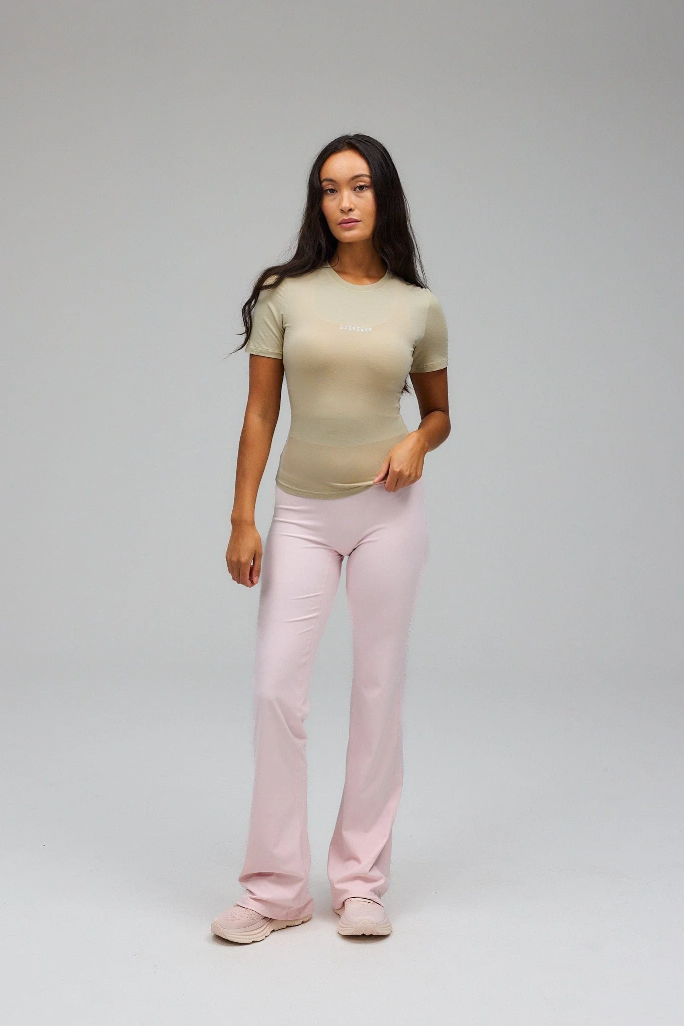 Jersey T-shirt - Latte Beige - Image 4
