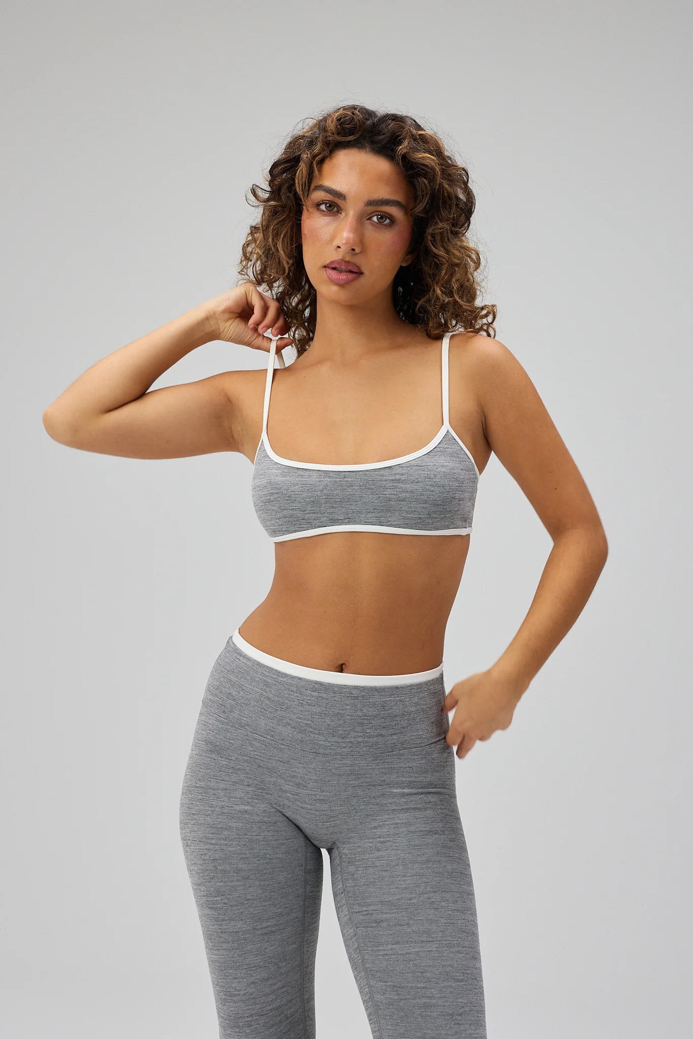 Luna Bra - Grey Melange - Image 3