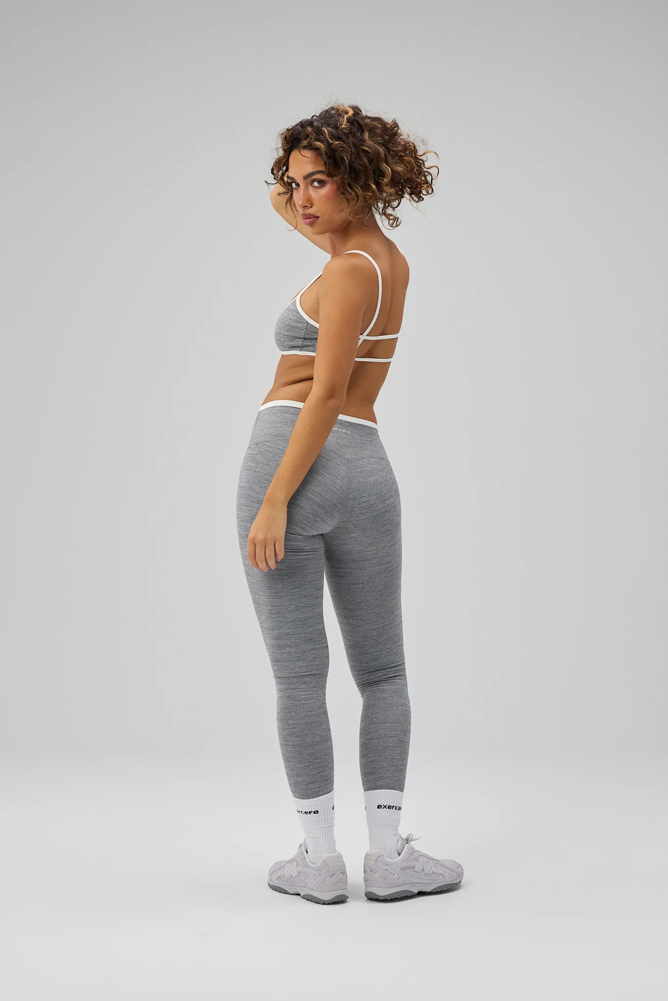 Luna Bra - Grey Melange - Image 5