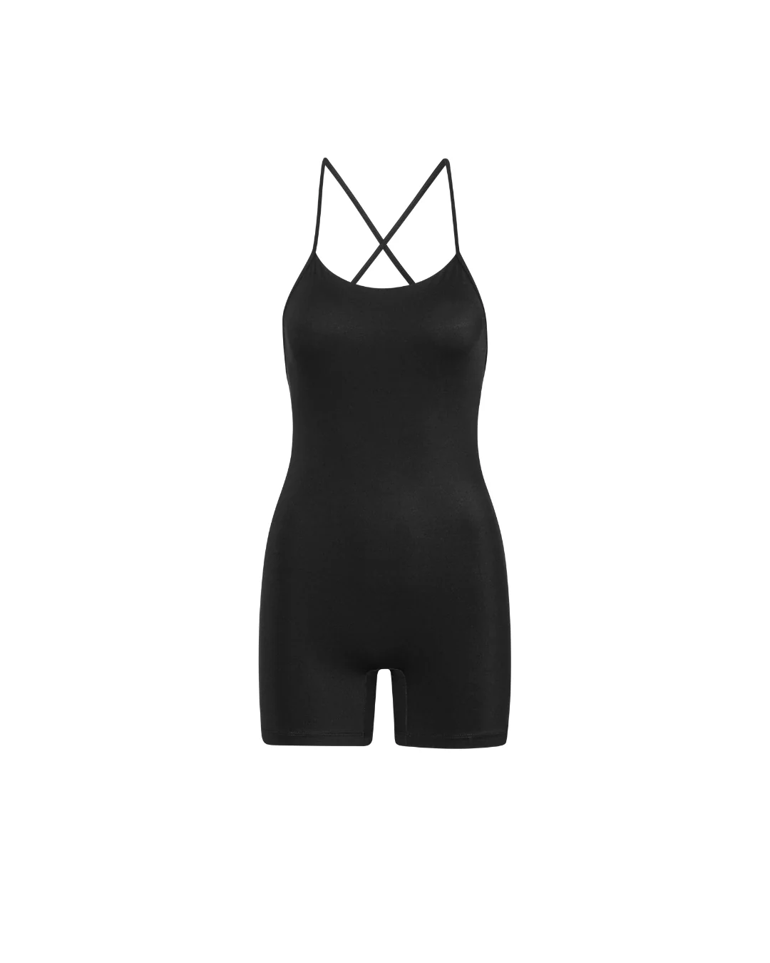 Luna Cross Back Playsuit - Black - Image 9
