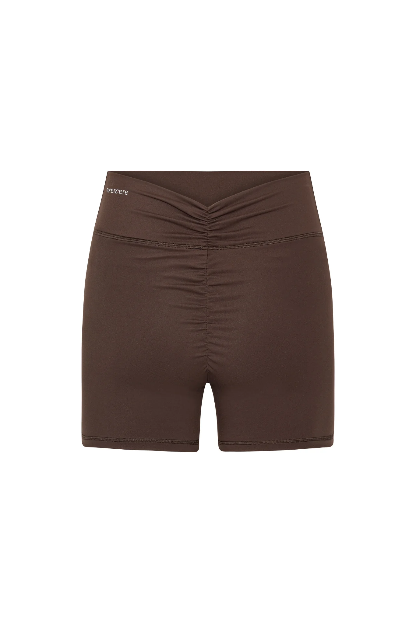 Luna Scrunch Shorts - Pecan Brown - Image 8