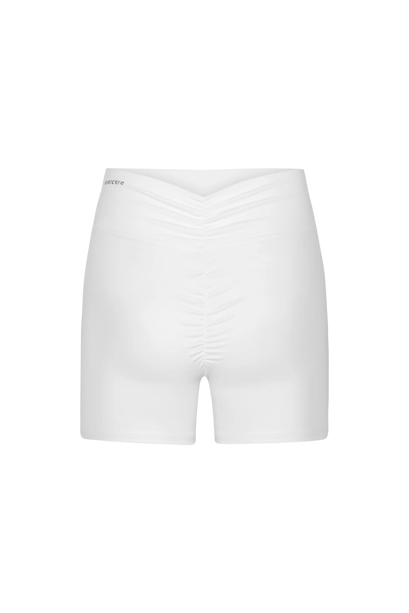 Luna Scrunch Shorts - White - Image 8