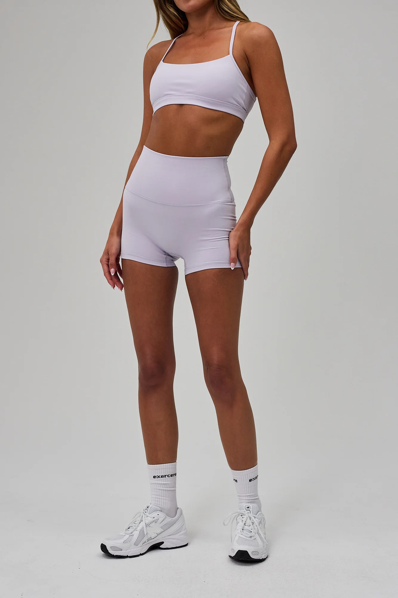 Mini Fleek Shorts - Lilac Mist - Image 2