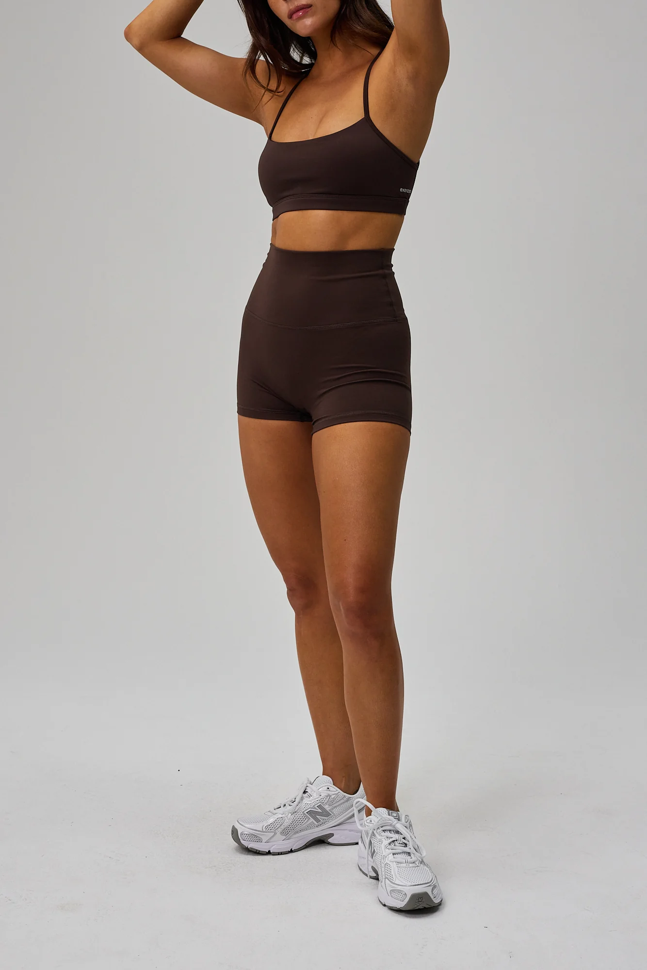 Mini Fleek Shorts - Pecan Brown - Image 3