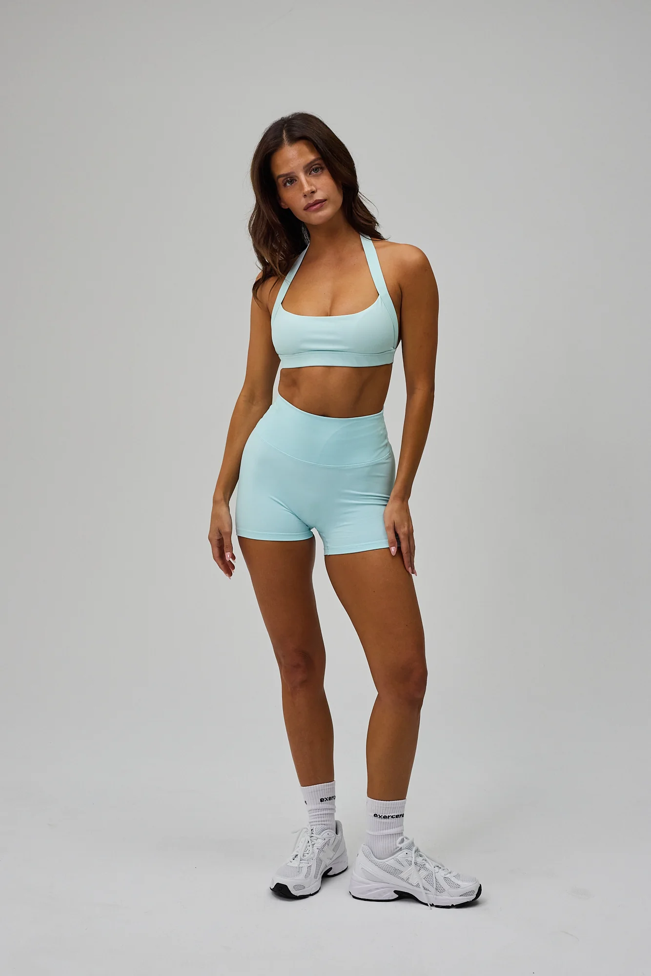 Mini Sculpt Scrunch Shorts - Crystal Blue - Image 10