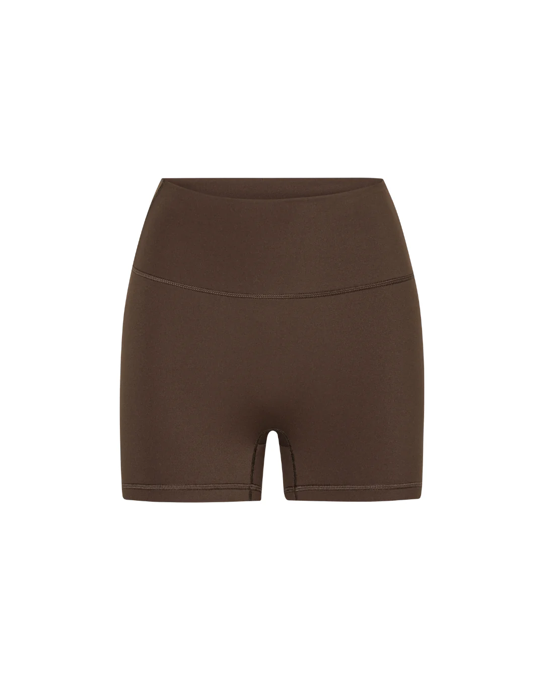 Mini Sculpt Scrunch Shorts - Pecan Brown - Image 9