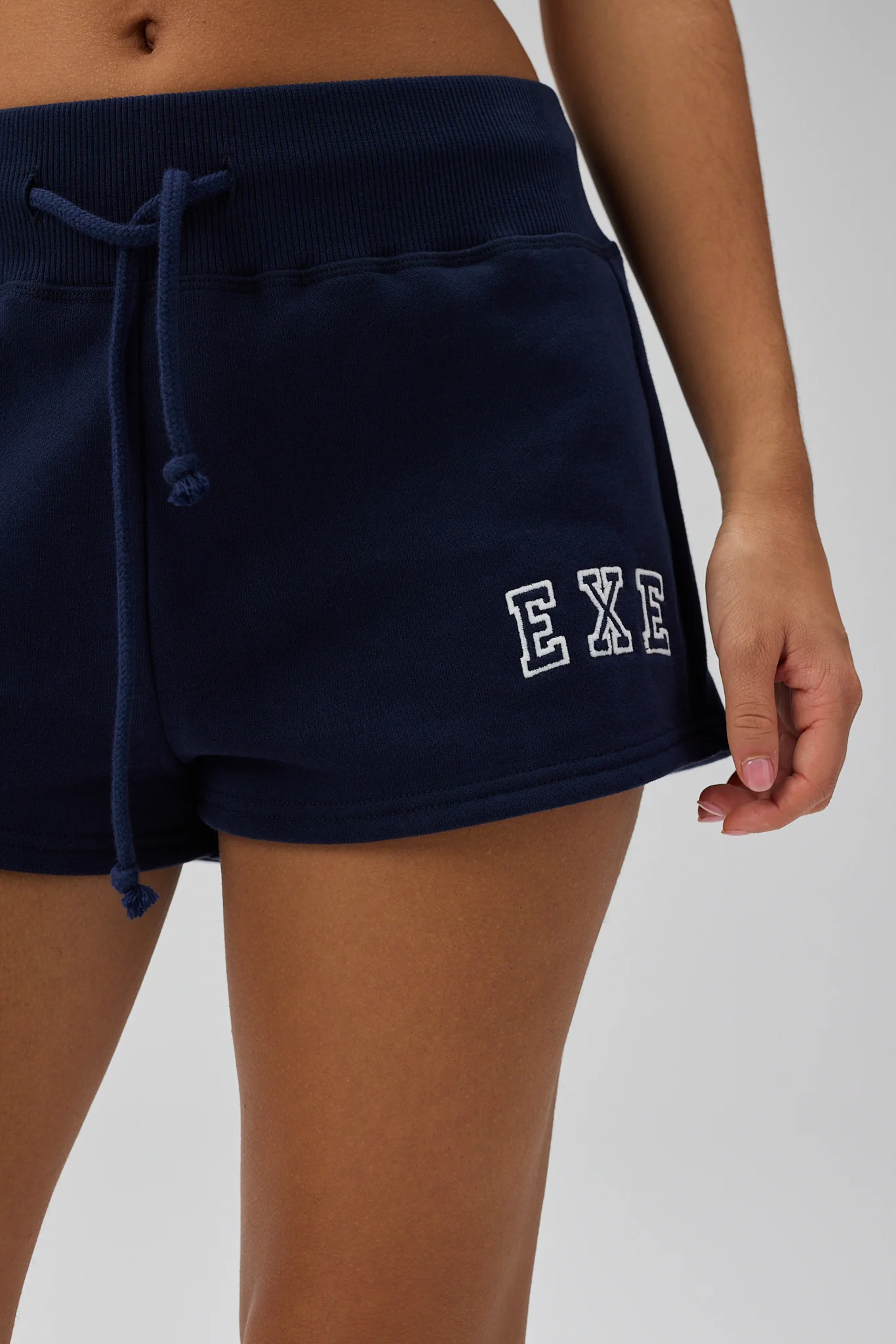 Mini Sweatshorts  - Navy - Image 4