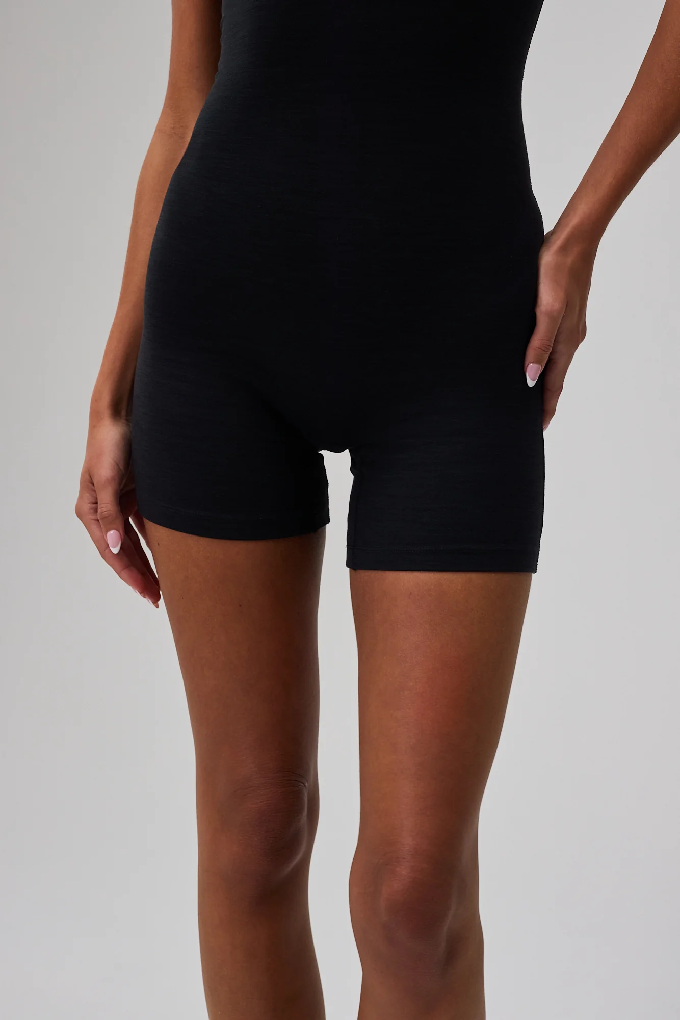 Muse Tube Playsuit - Black Melange - Image 3