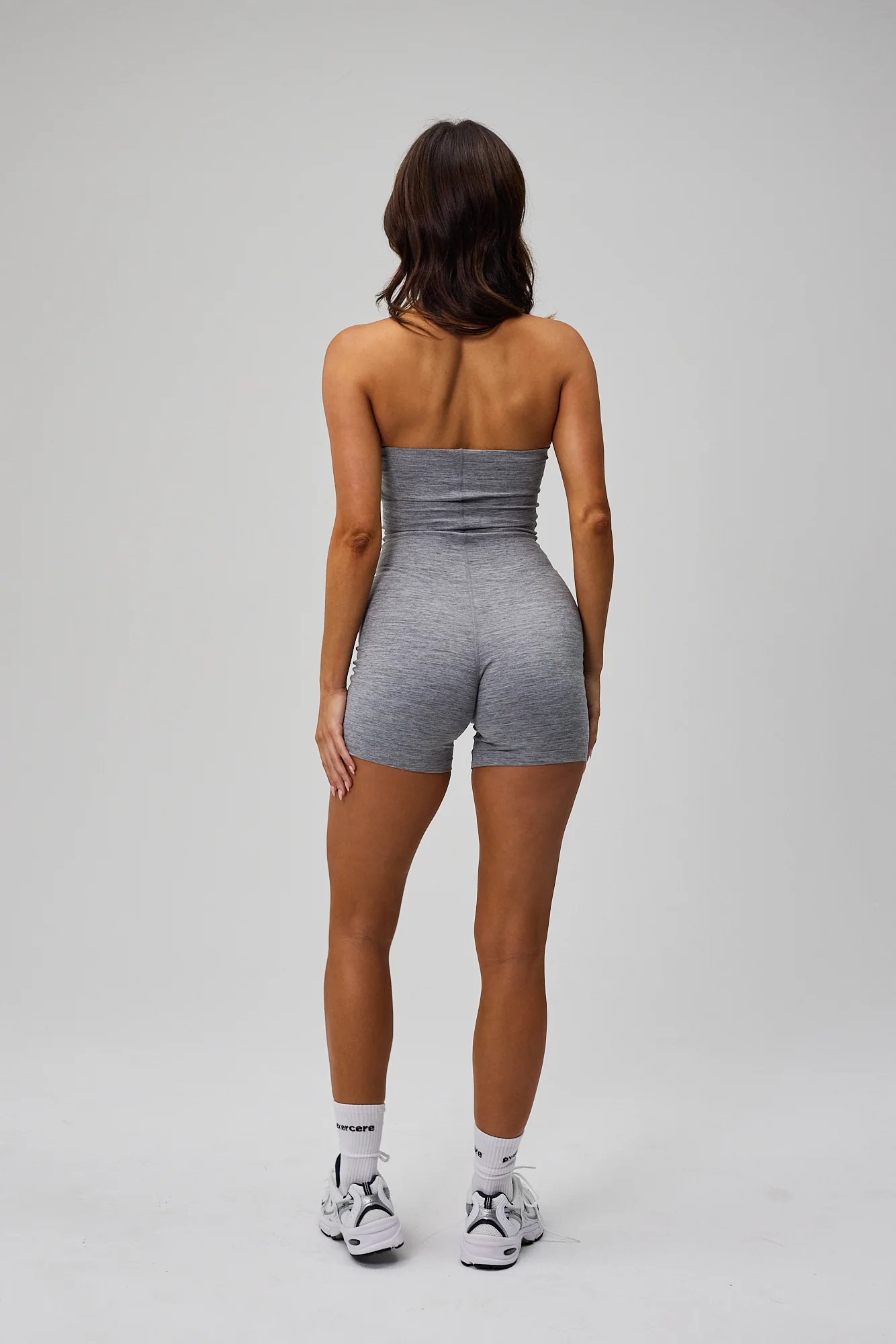 Muse Tube Playsuit - Grey Melange - Image 10
