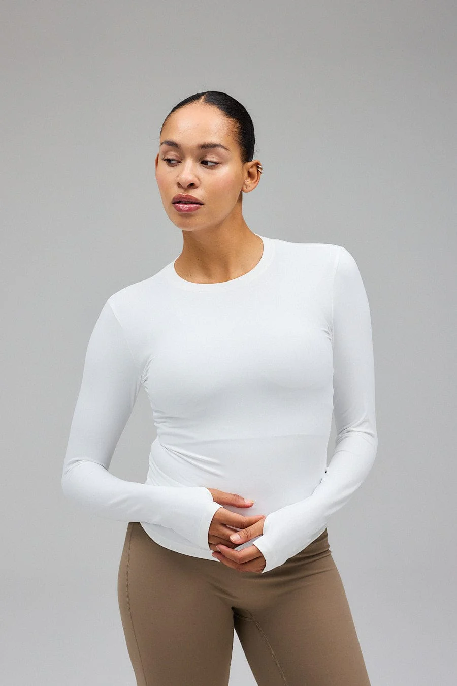 Neaty Long Sleeve - White - Image 5