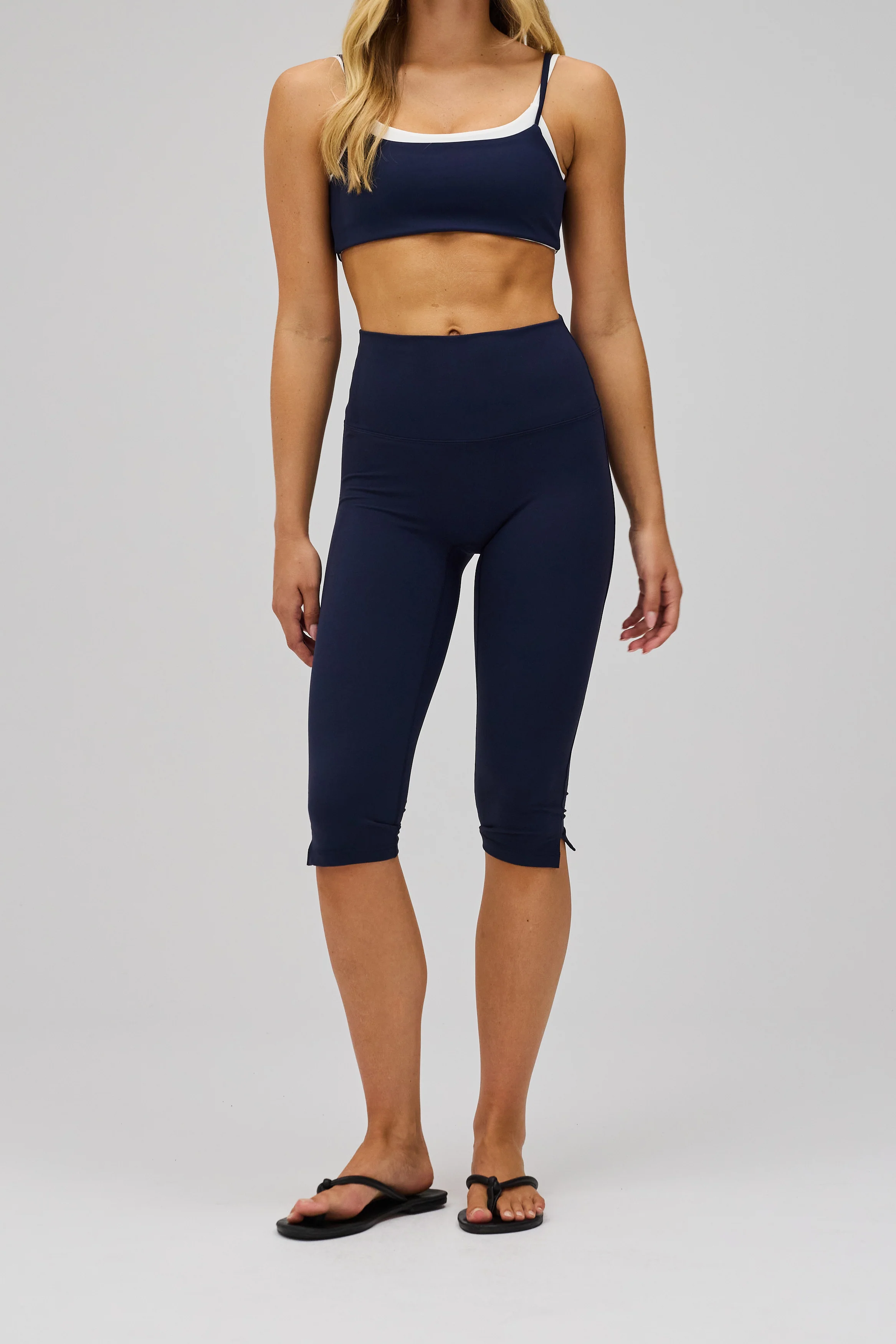 Neaty Capri Tights - Navy - Image 4