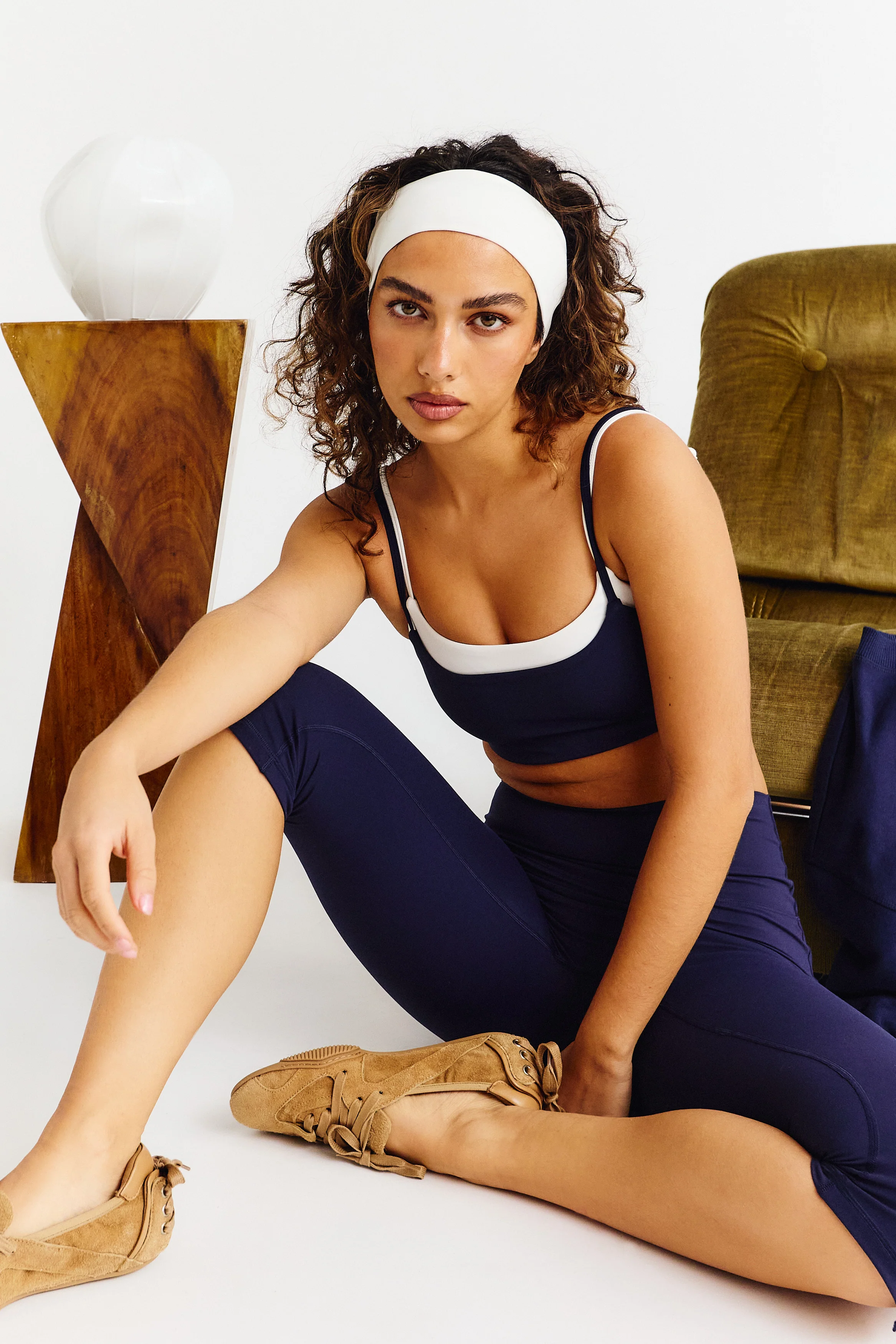 Neaty Capri Tights - Navy - Image 7