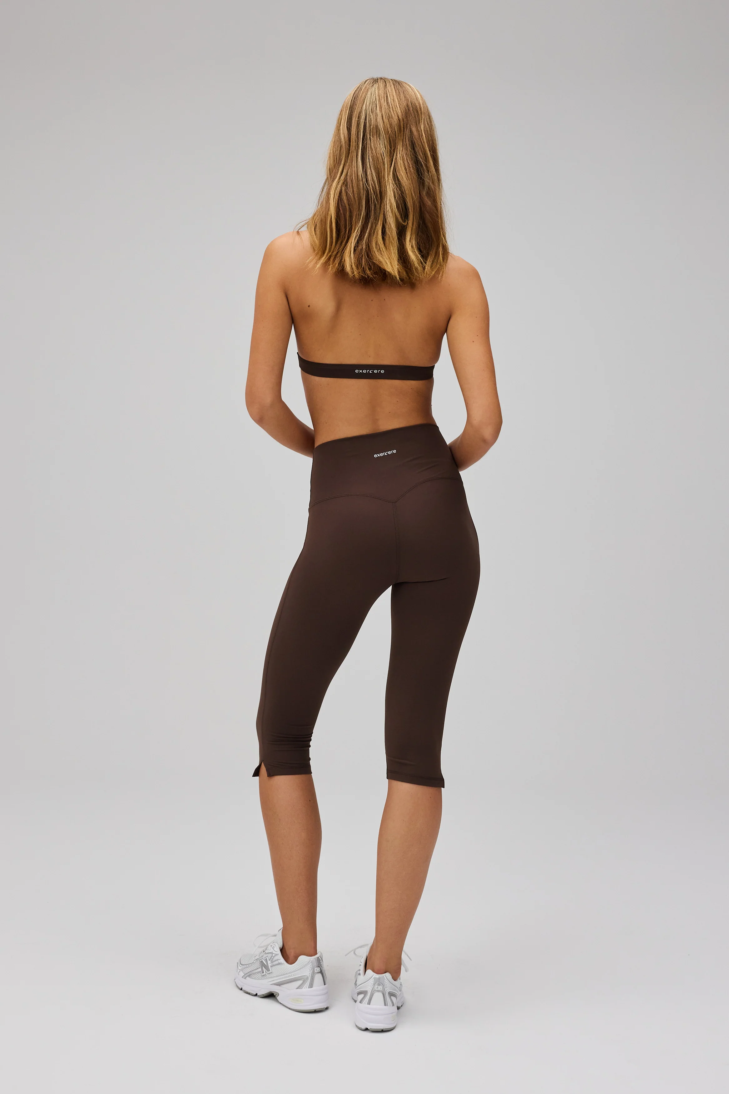 Neaty Capri Tights - Pecan Brown - Image 3