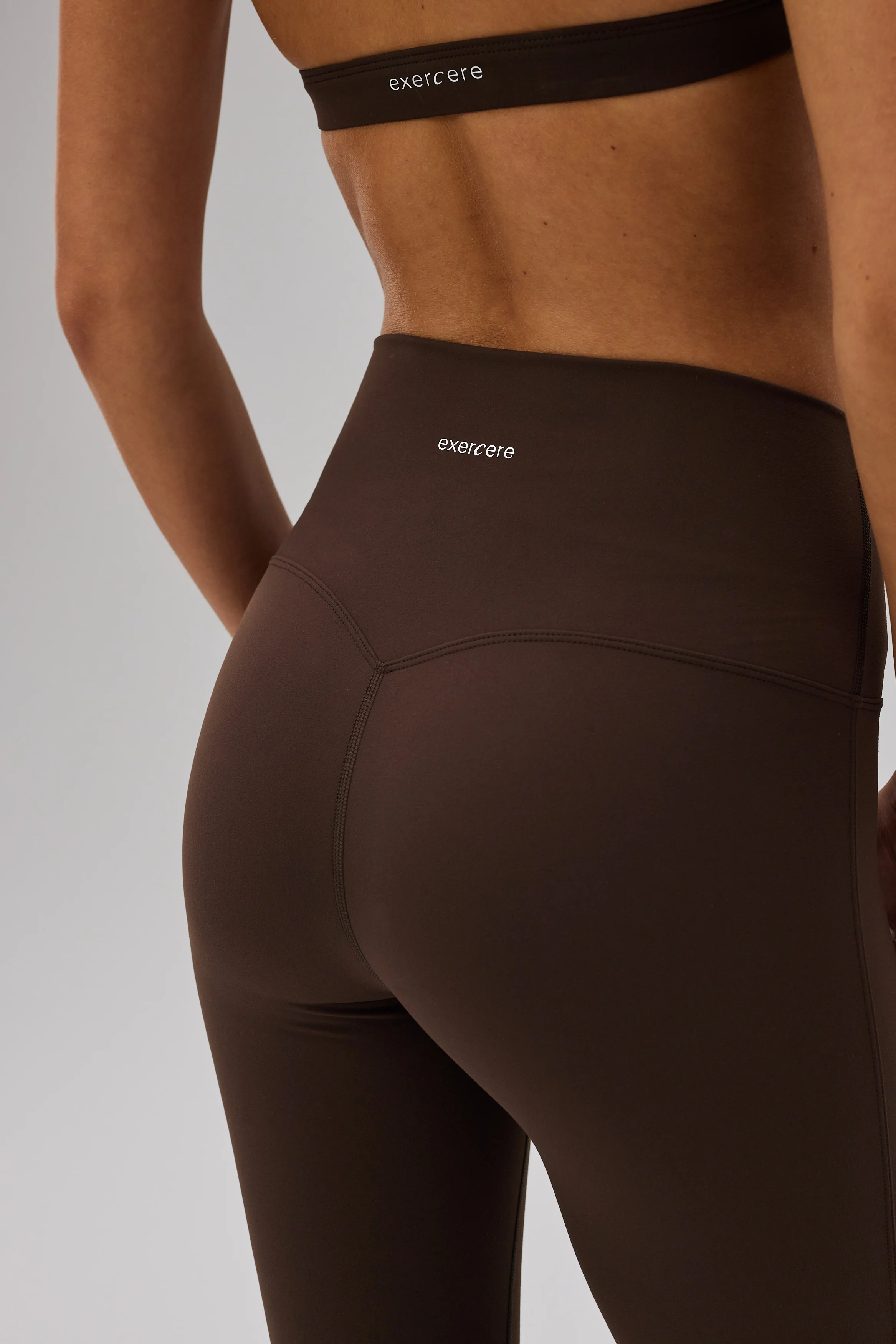 Neaty Capri Tights - Pecan Brown - Image 4
