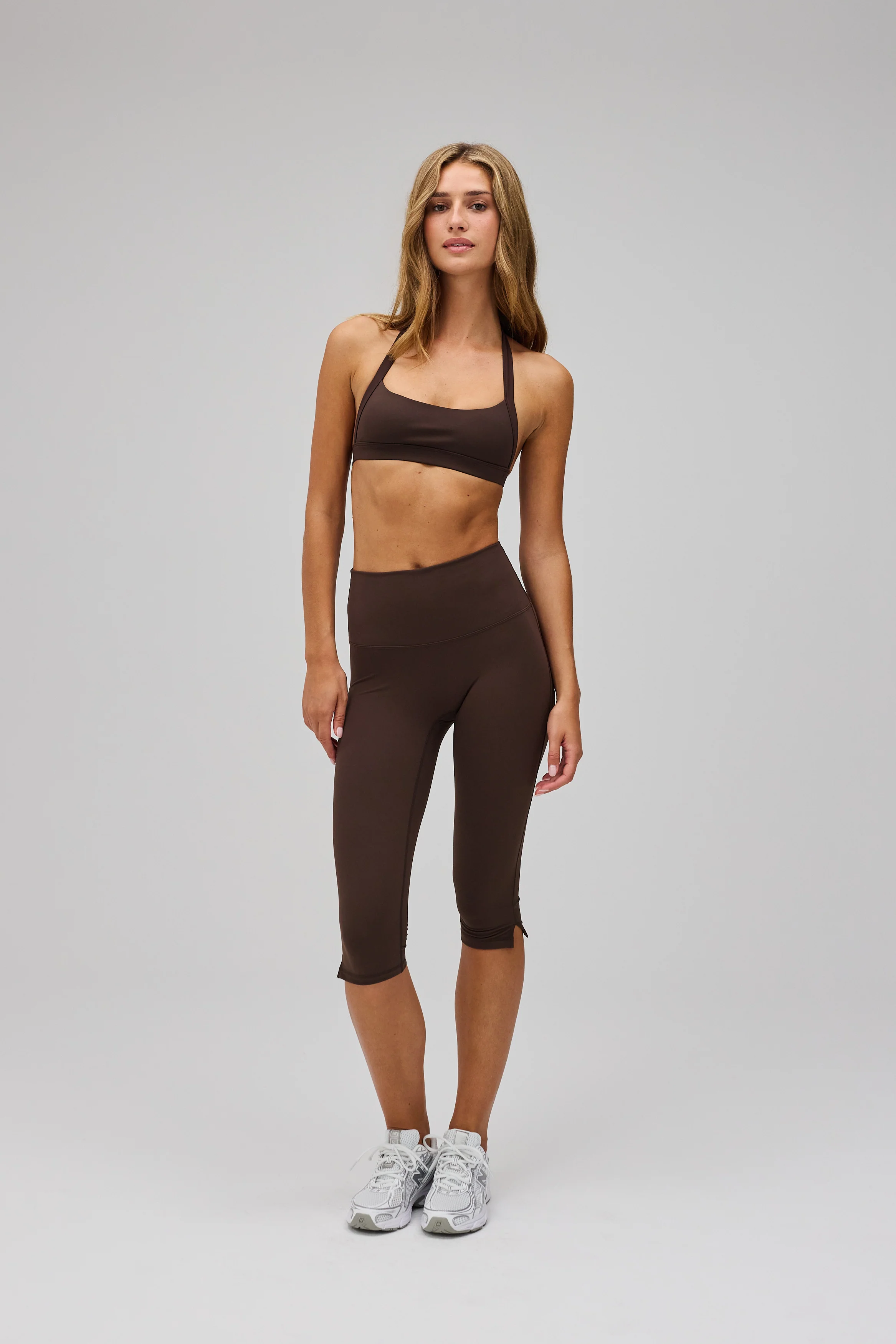 Neaty Capri Tights - Pecan Brown - Image 5