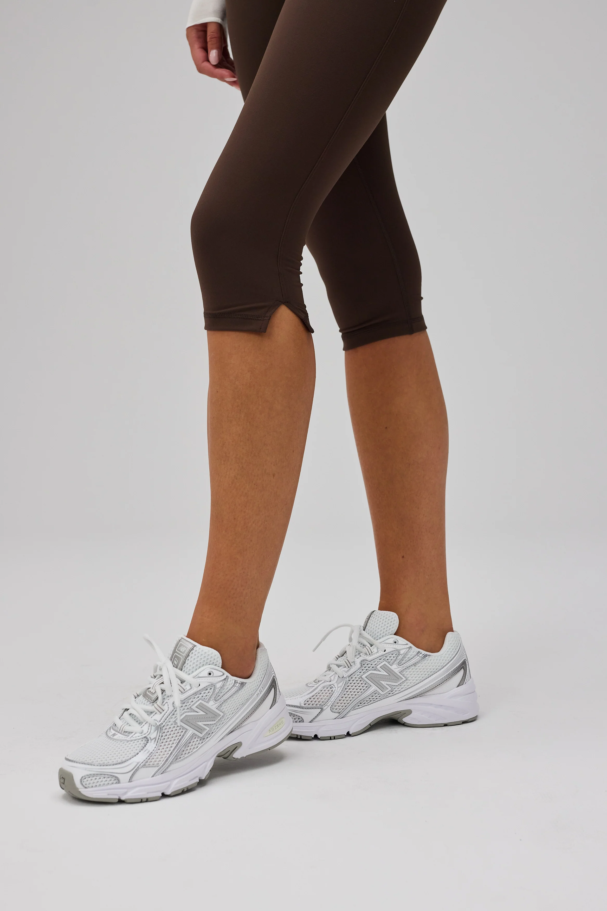 Neaty Capri Tights - Pecan Brown - Image 6