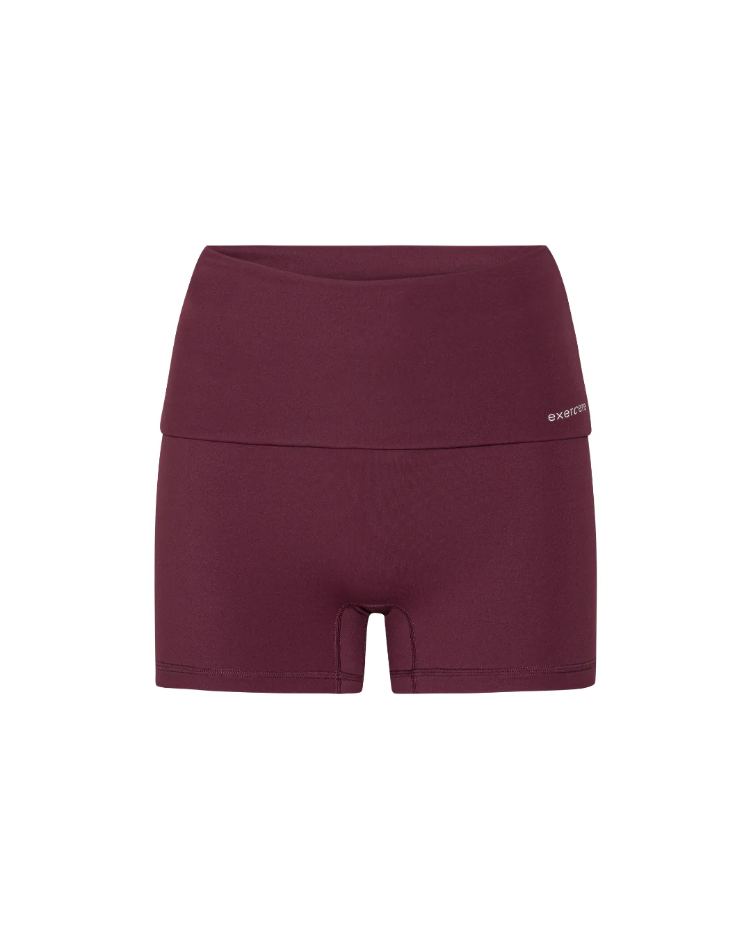 Neaty Fold Over Shorts - Deep Plum - Image 7