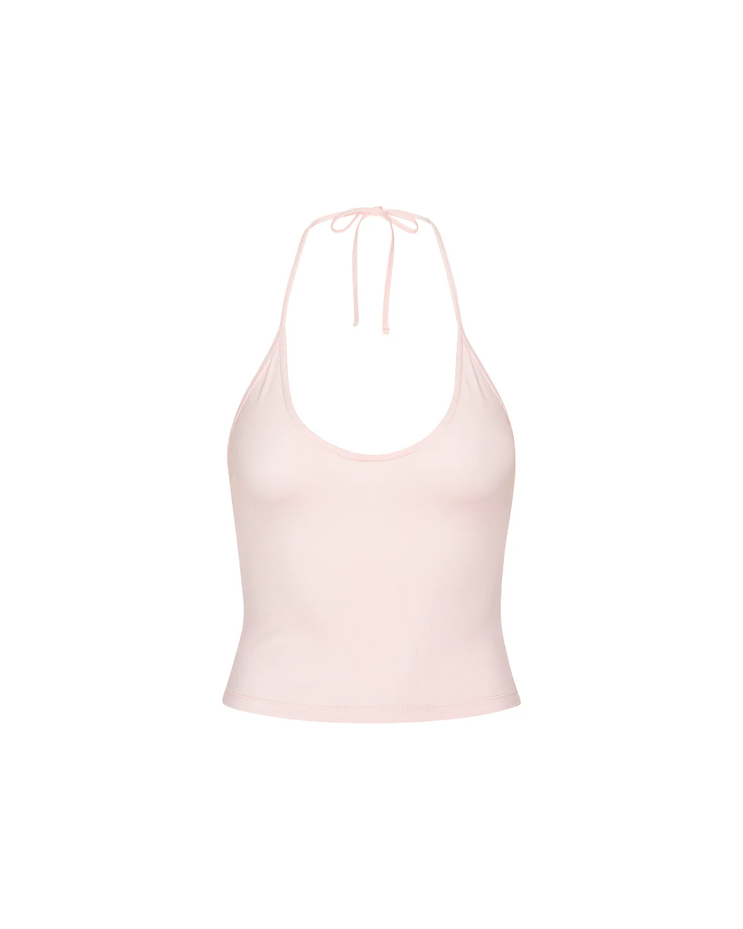 Neaty Halter Tank Top - Soft Pink - Image 5