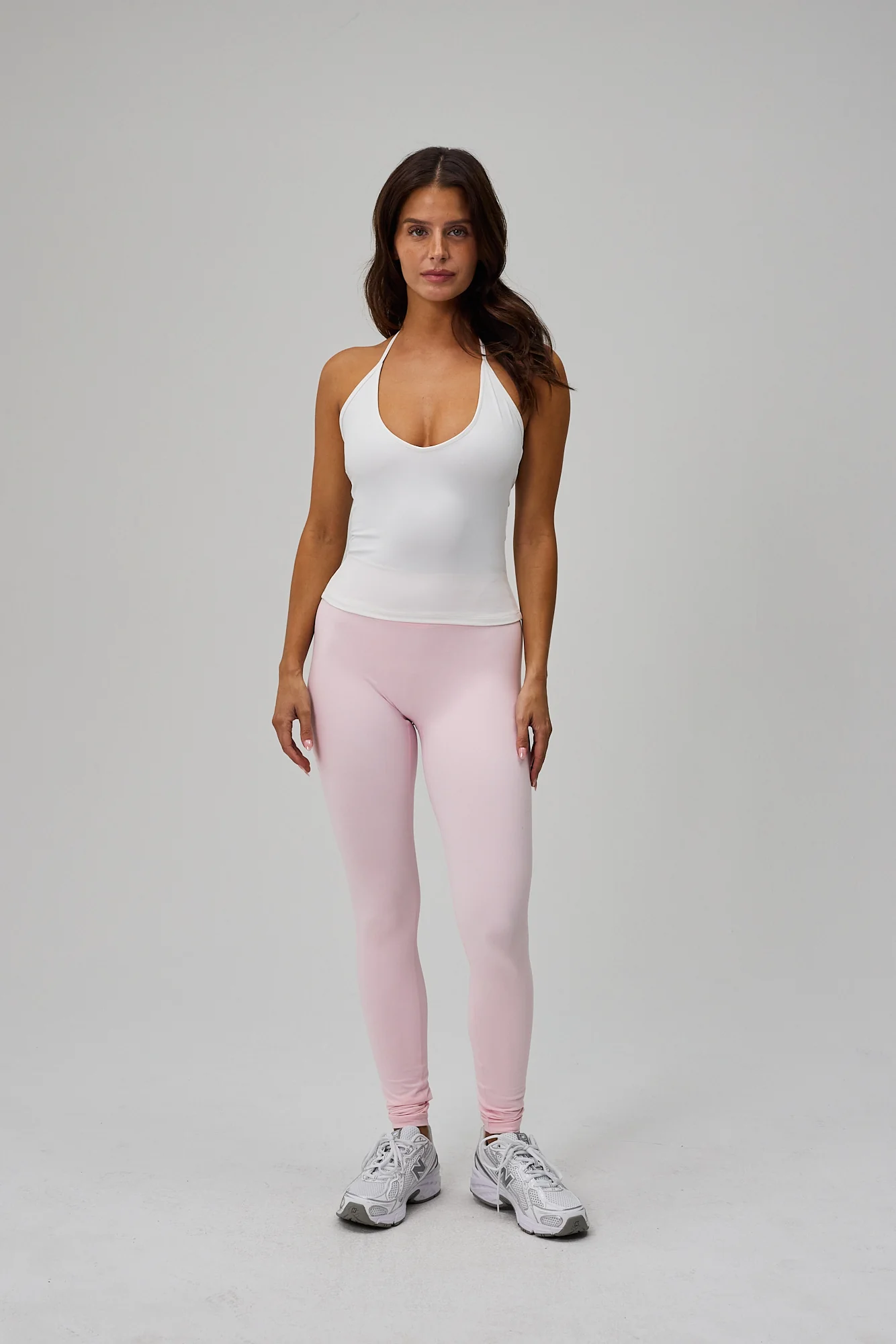 Neaty Halter Tank Top - White - Image 4